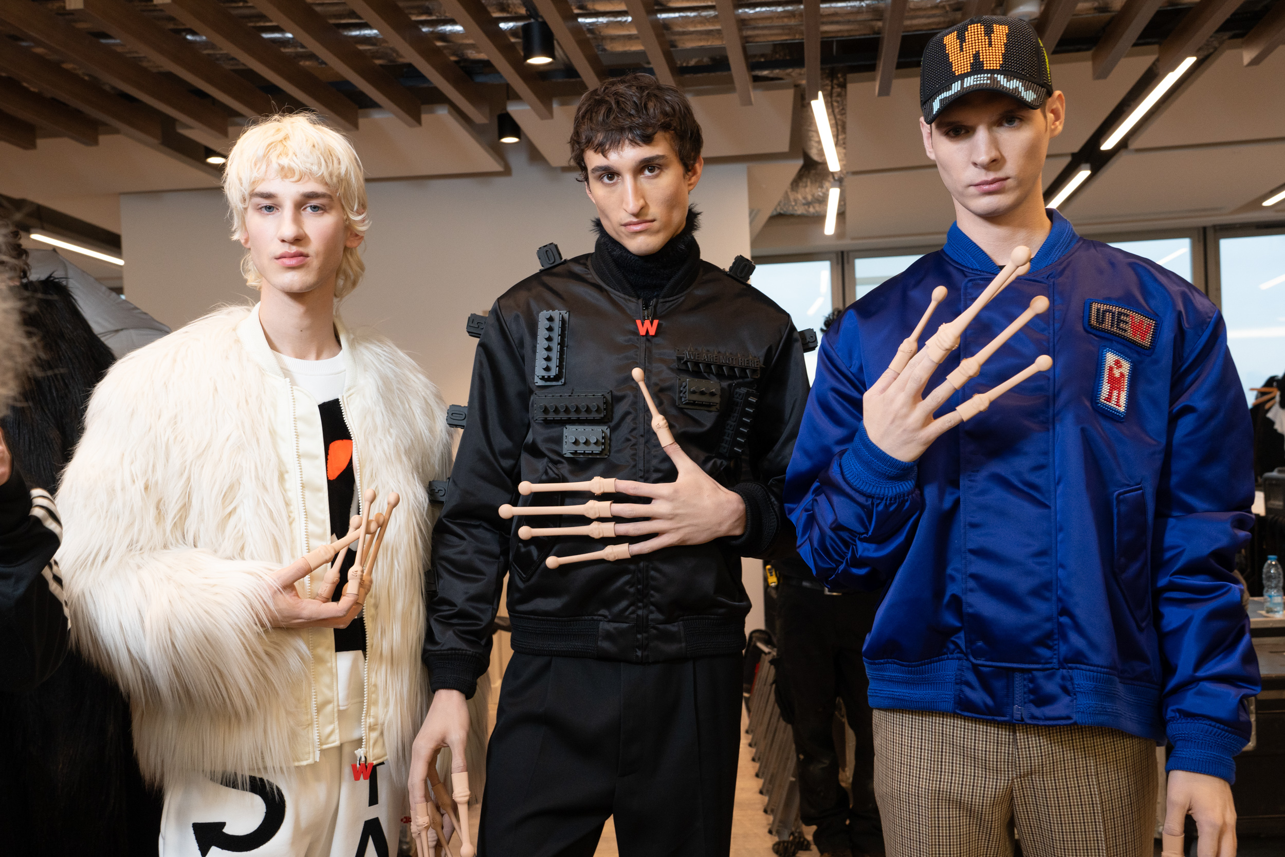 Walter Van Beirendonck Fall 2025 Men’s Fashion Show Backstage