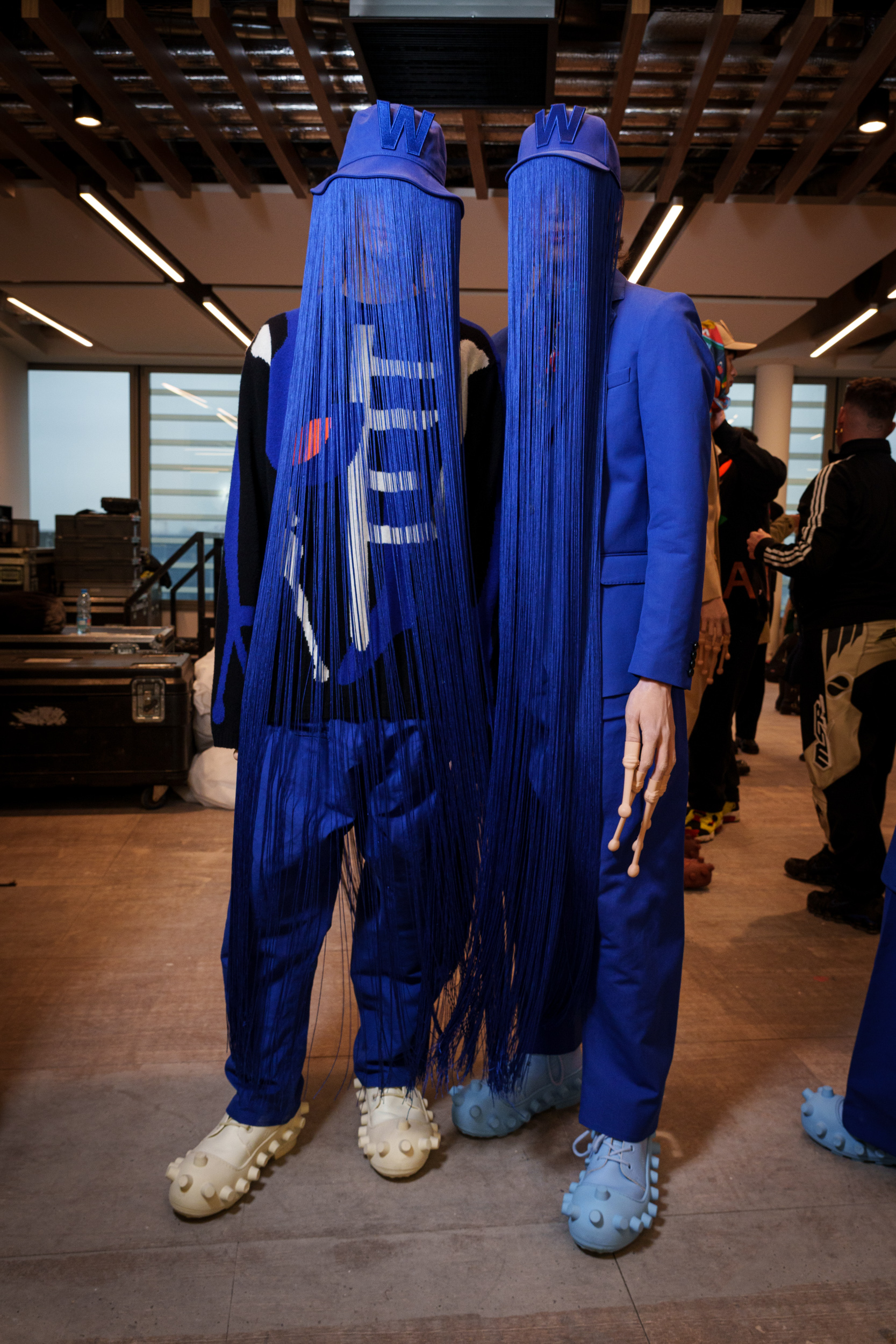 Walter Van Beirendonck Fall 2025 Men’s Fashion Show Backstage