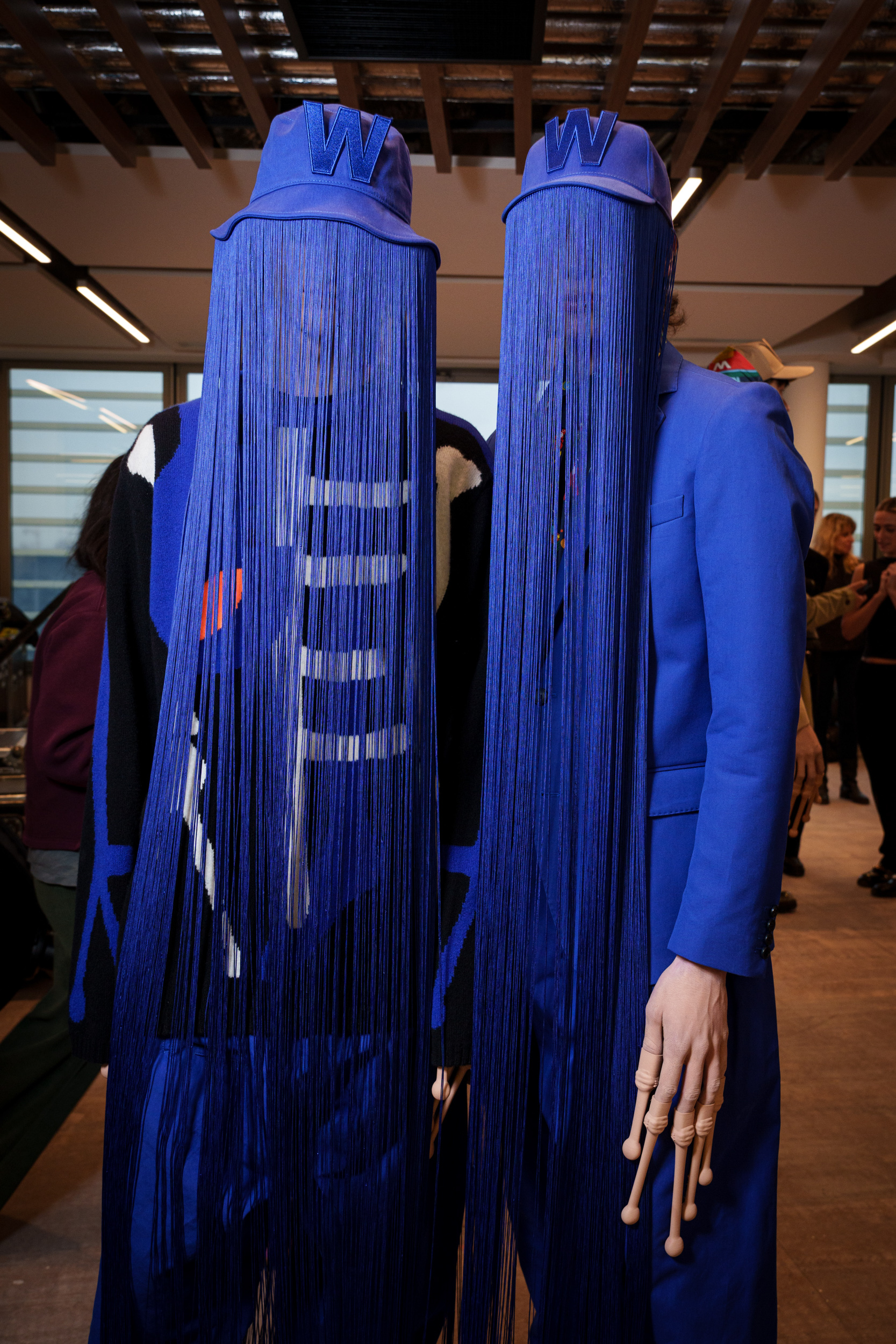 Walter Van Beirendonck Fall 2025 Men’s Fashion Show Backstage