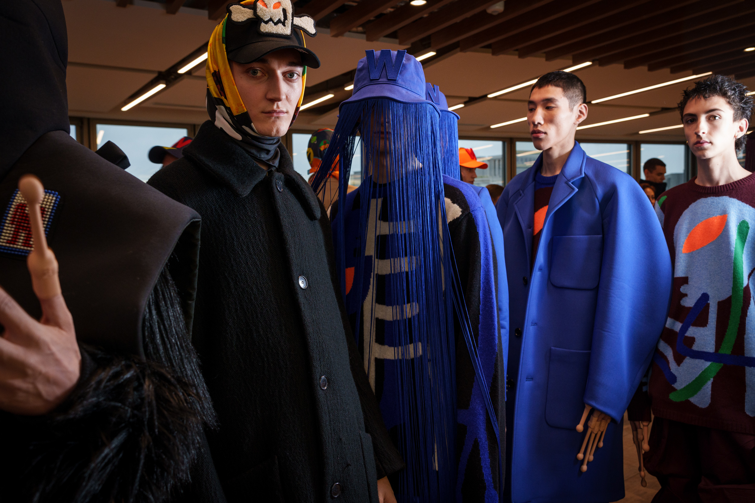 Walter Van Beirendonck Fall 2025 Men’s Fashion Show Backstage