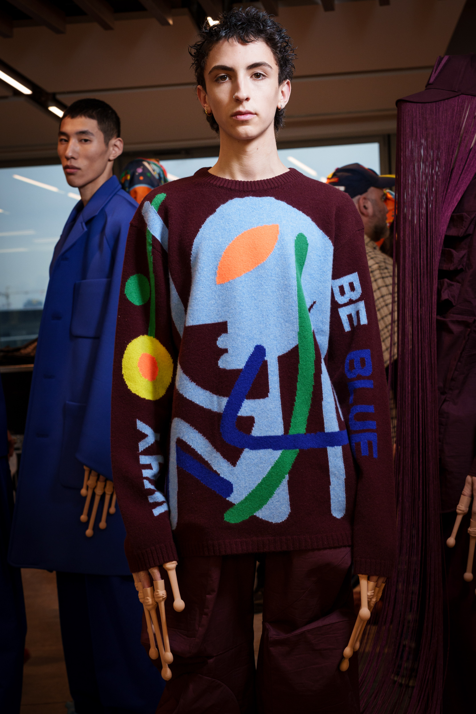 Walter Van Beirendonck Fall 2025 Men’s Fashion Show Backstage