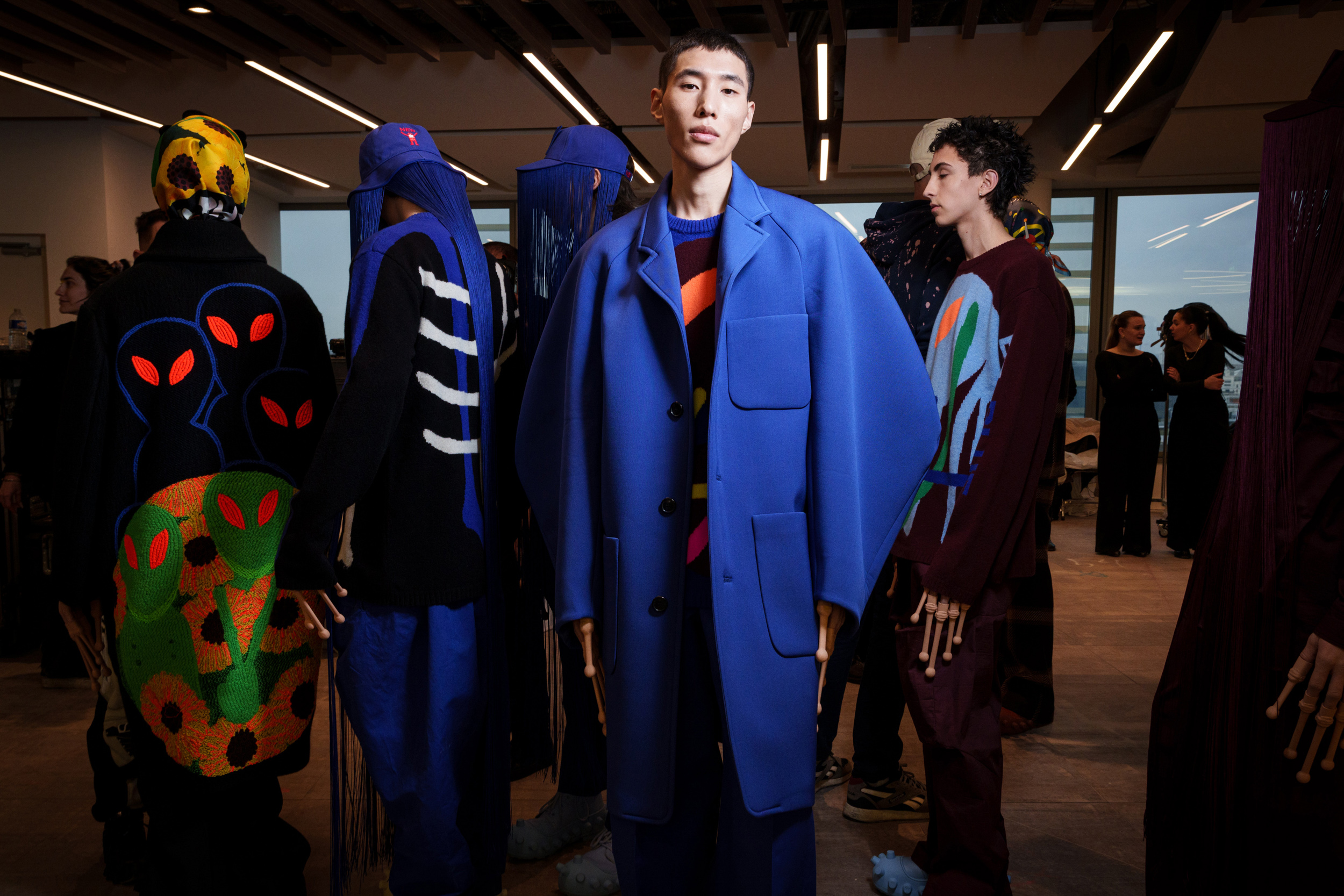 Walter Van Beirendonck Fall 2025 Men’s Fashion Show Backstage