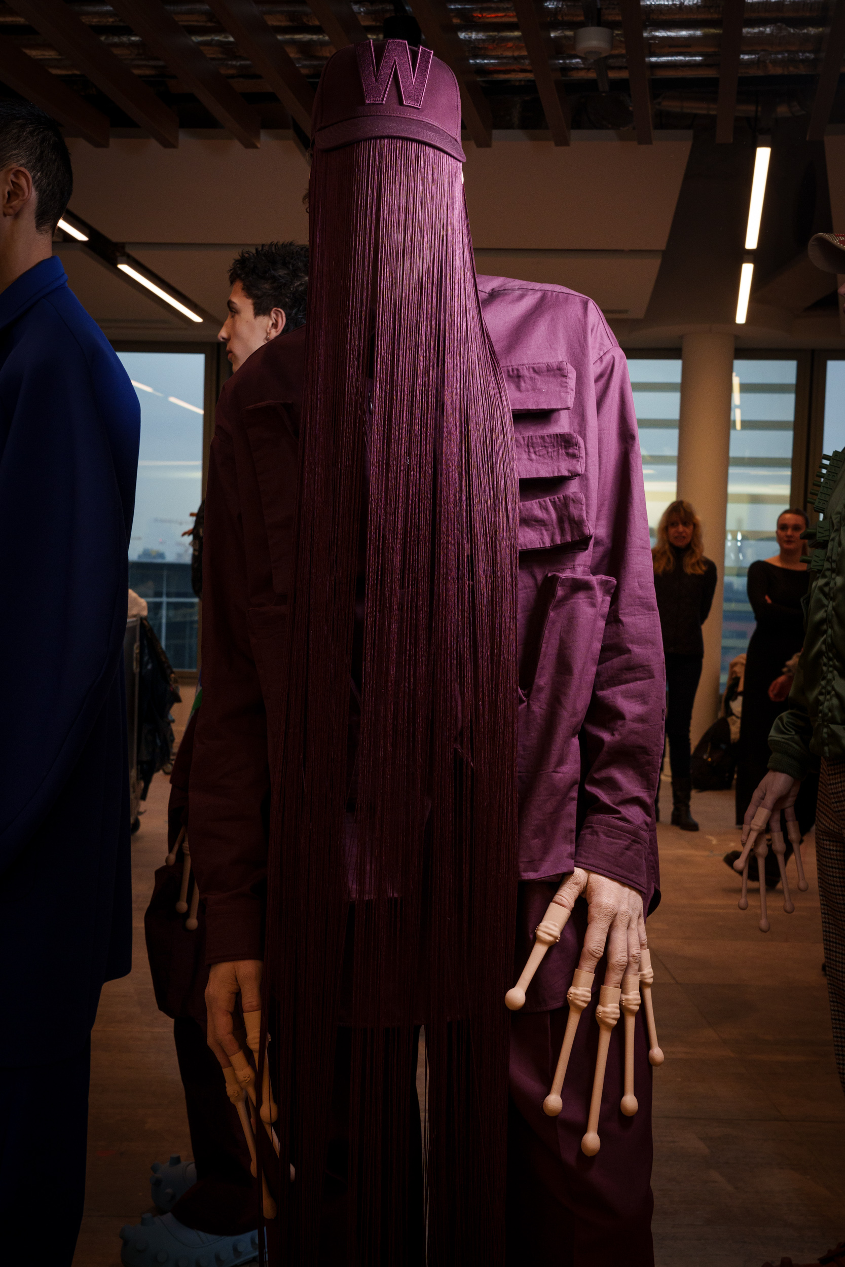 Walter Van Beirendonck Fall 2025 Men’s Fashion Show Backstage