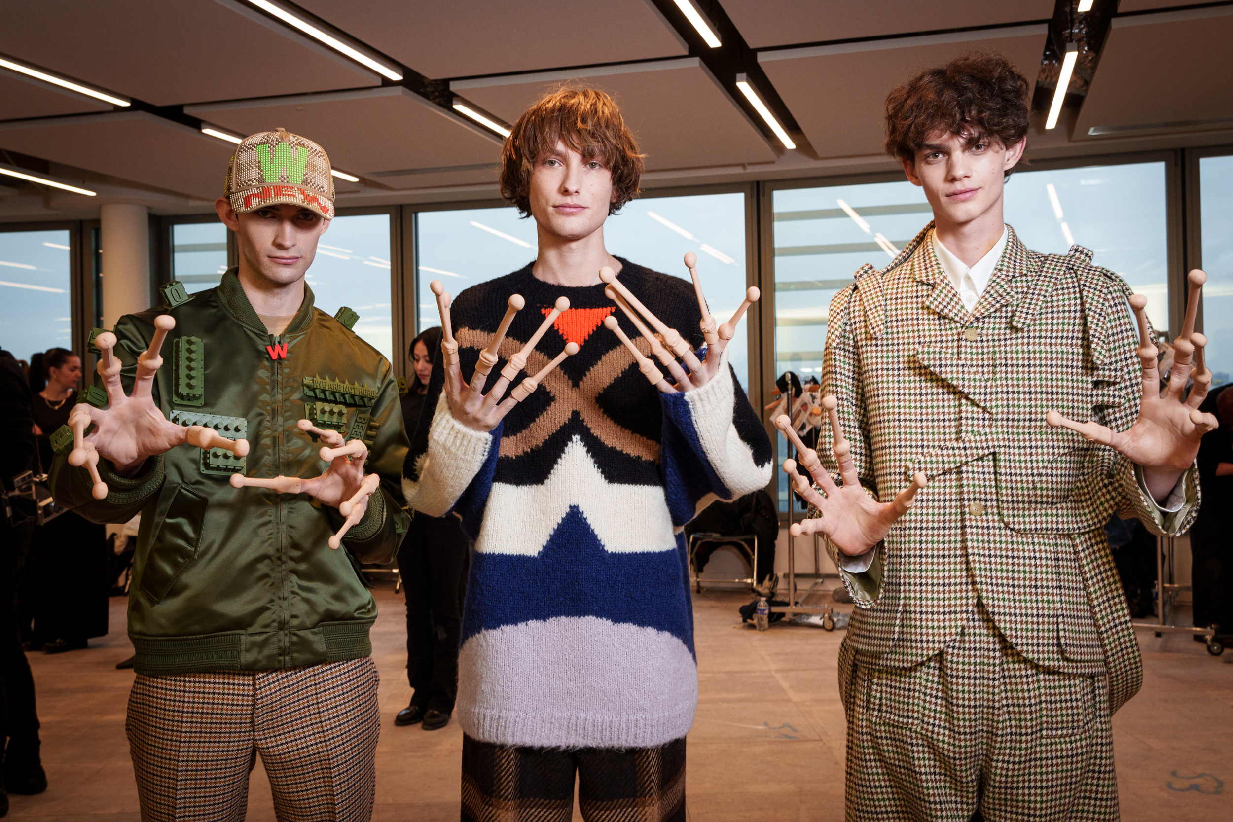 Walter Van Beirendonck Fall 2025 Men’s Fashion Show Backstage