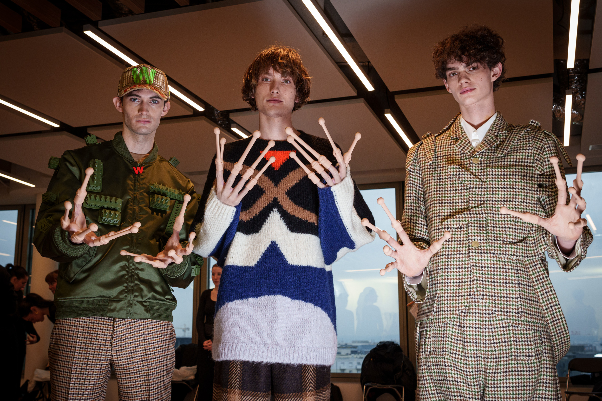 Walter Van Beirendonck Fall 2025 Men’s Fashion Show Backstage