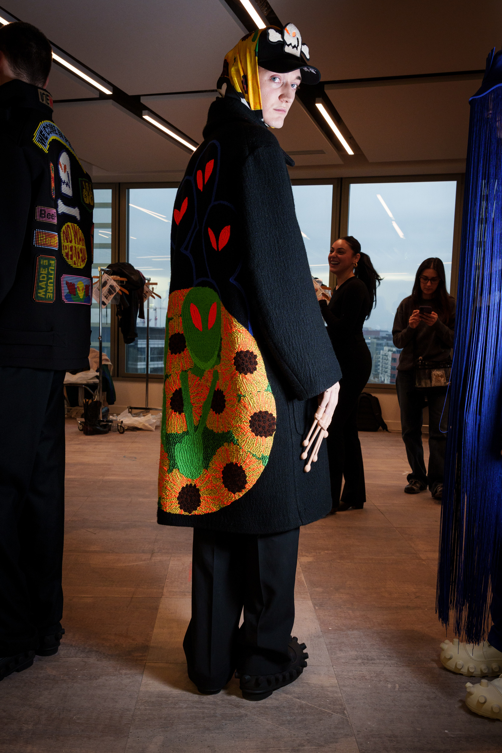 Walter Van Beirendonck Fall 2025 Men’s Fashion Show Backstage