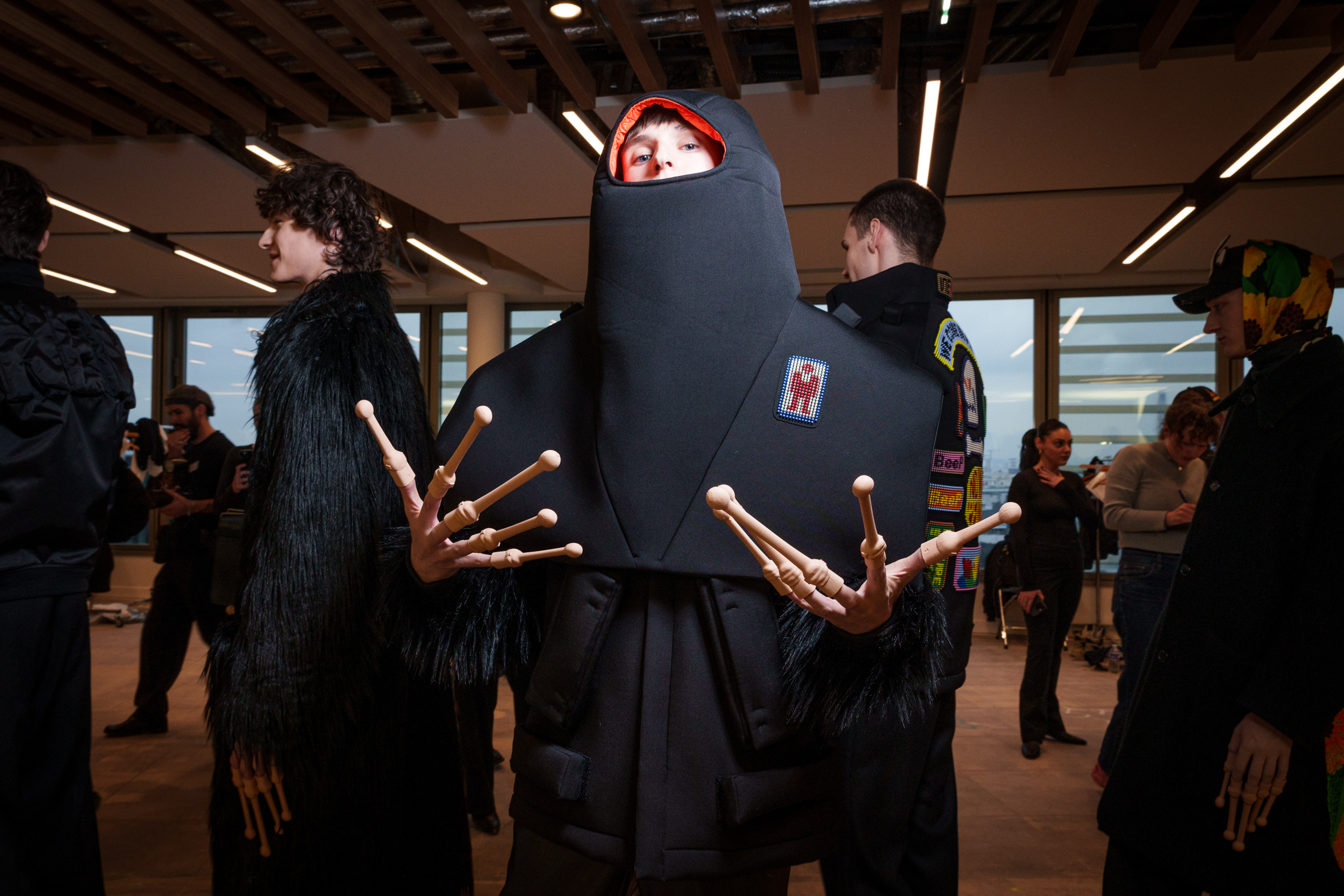 Walter Van Beirendonck Fall 2025 Men’s Fashion Show Backstage