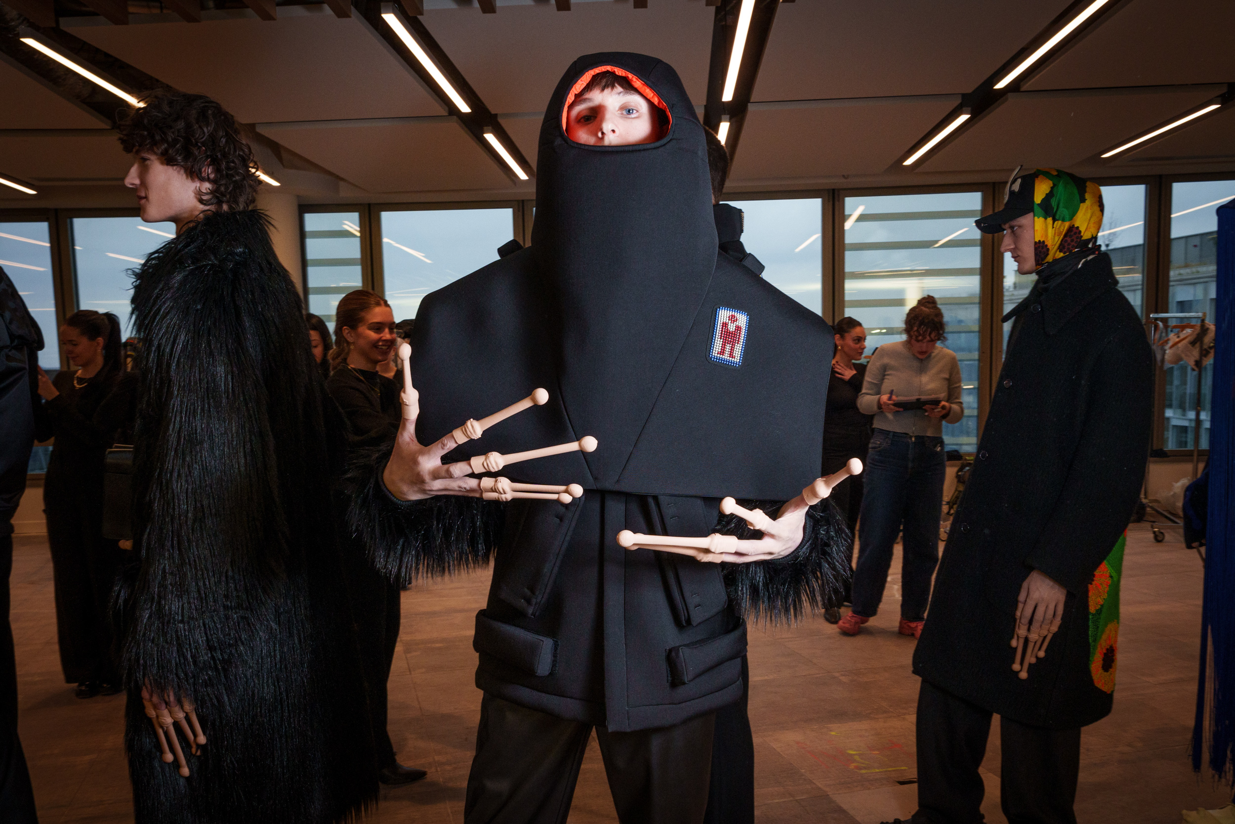 Walter Van Beirendonck Fall 2025 Men’s Fashion Show Backstage