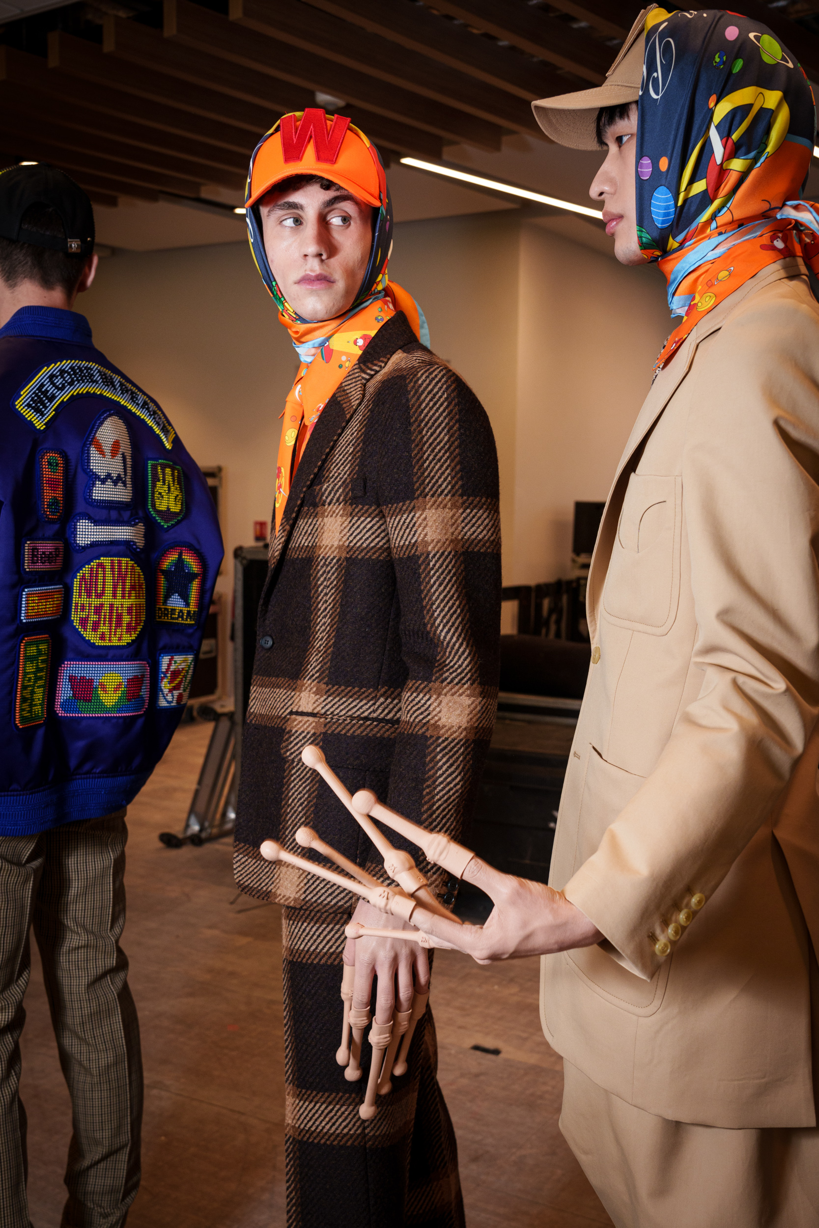 Walter Van Beirendonck Fall 2025 Men’s Fashion Show Backstage