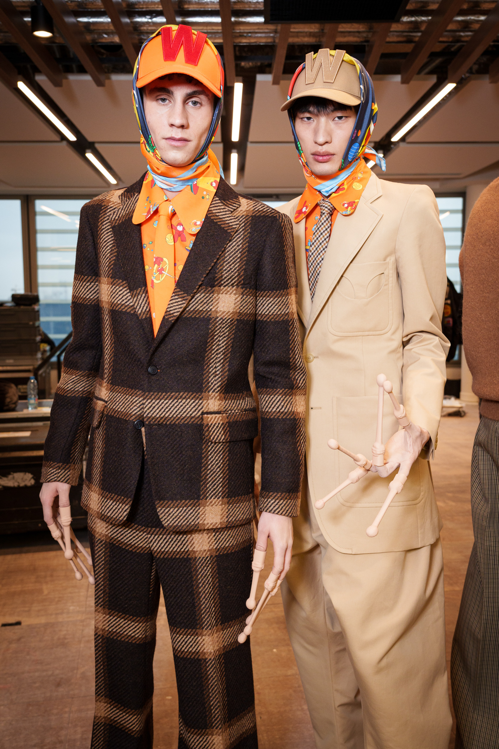 Walter Van Beirendonck Fall 2025 Men’s Fashion Show Backstage