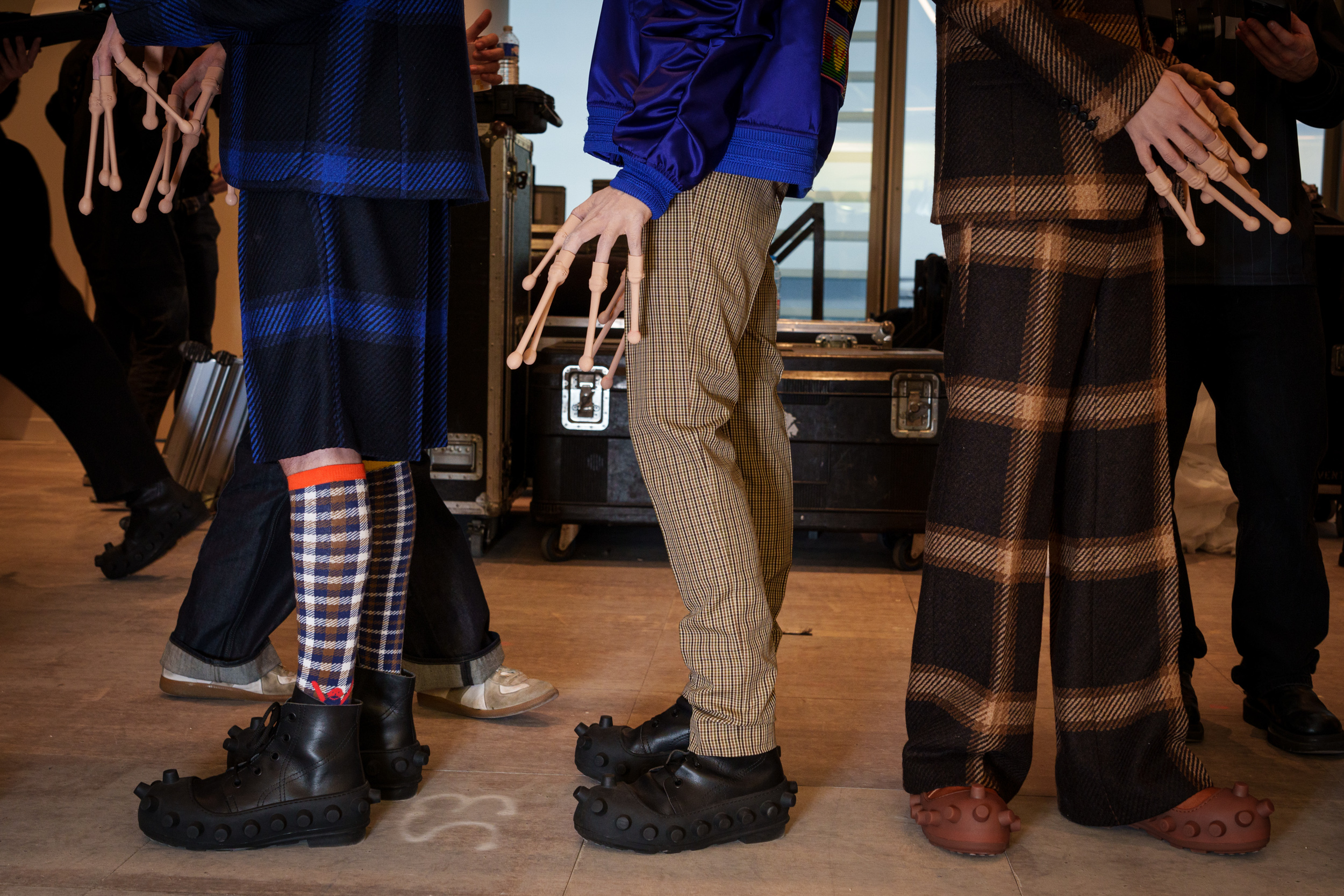 Walter Van Beirendonck Fall 2025 Men’s Fashion Show Backstage