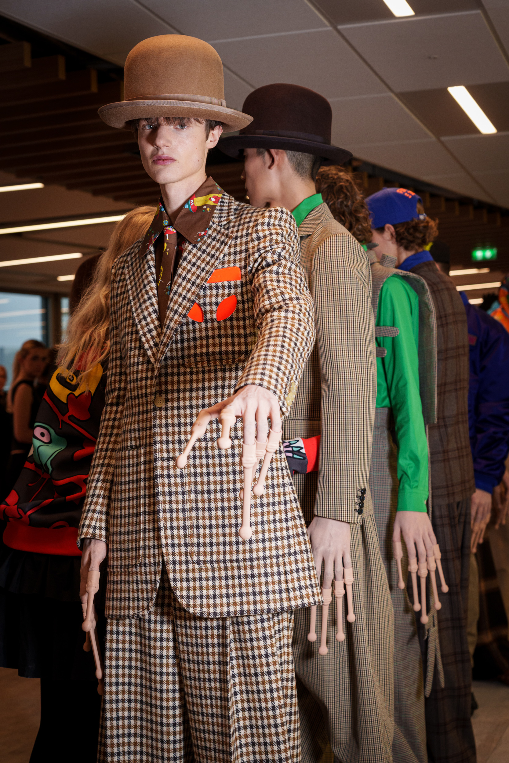 Walter Van Beirendonck Fall 2025 Men’s Fashion Show Backstage