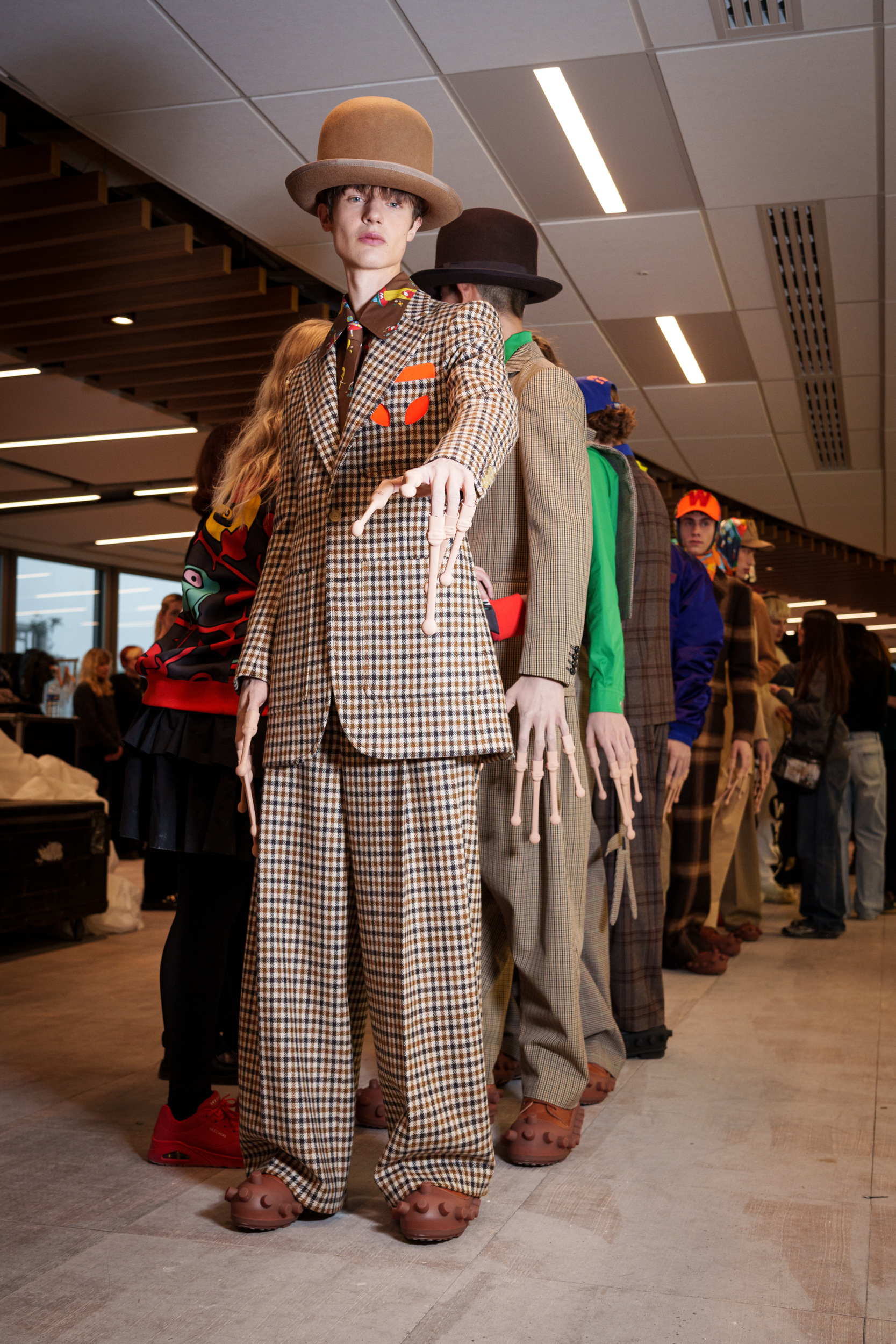 Walter Van Beirendonck Fall 2025 Men’s Fashion Show Backstage