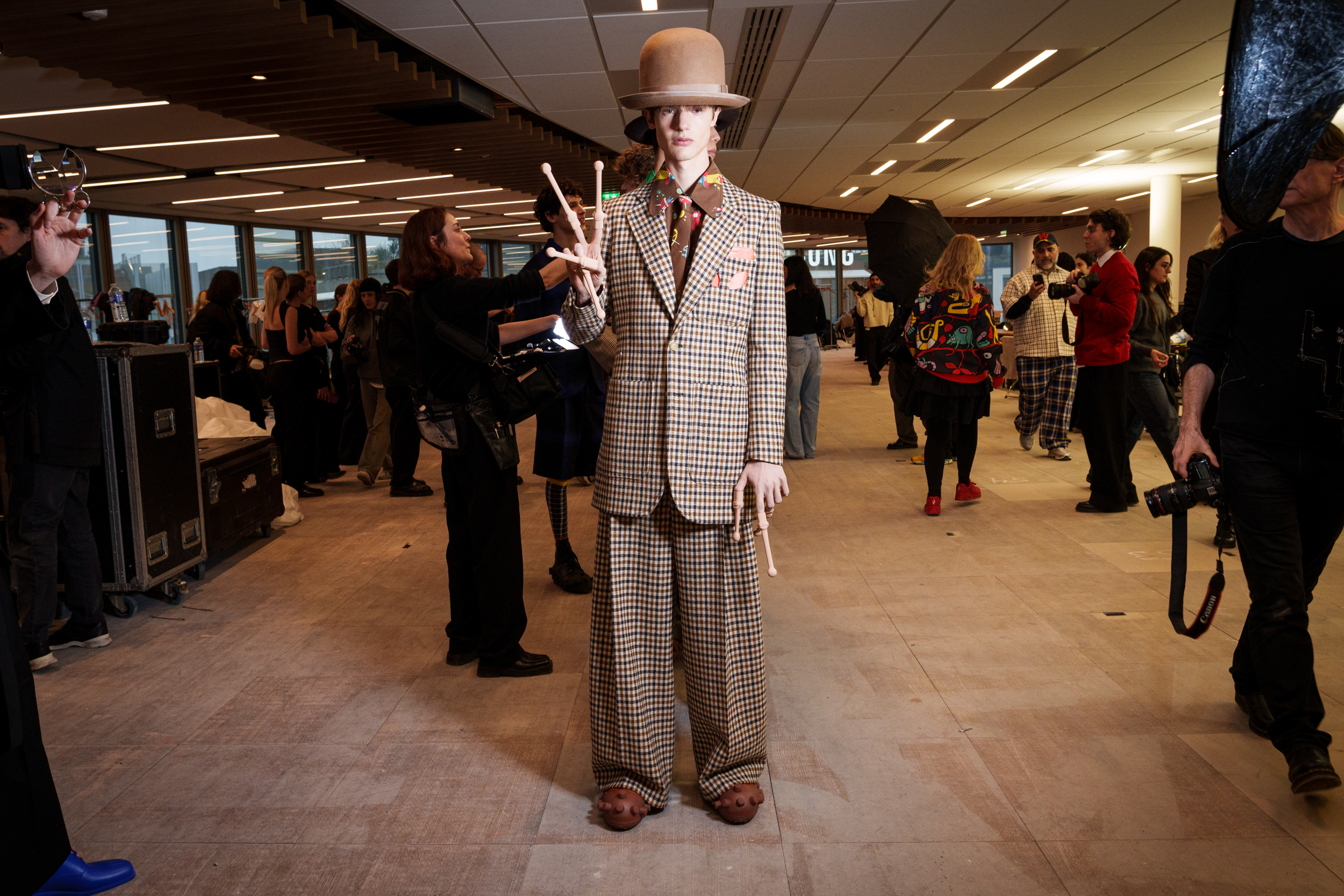 Walter Van Beirendonck Fall 2025 Men’s Fashion Show Backstage