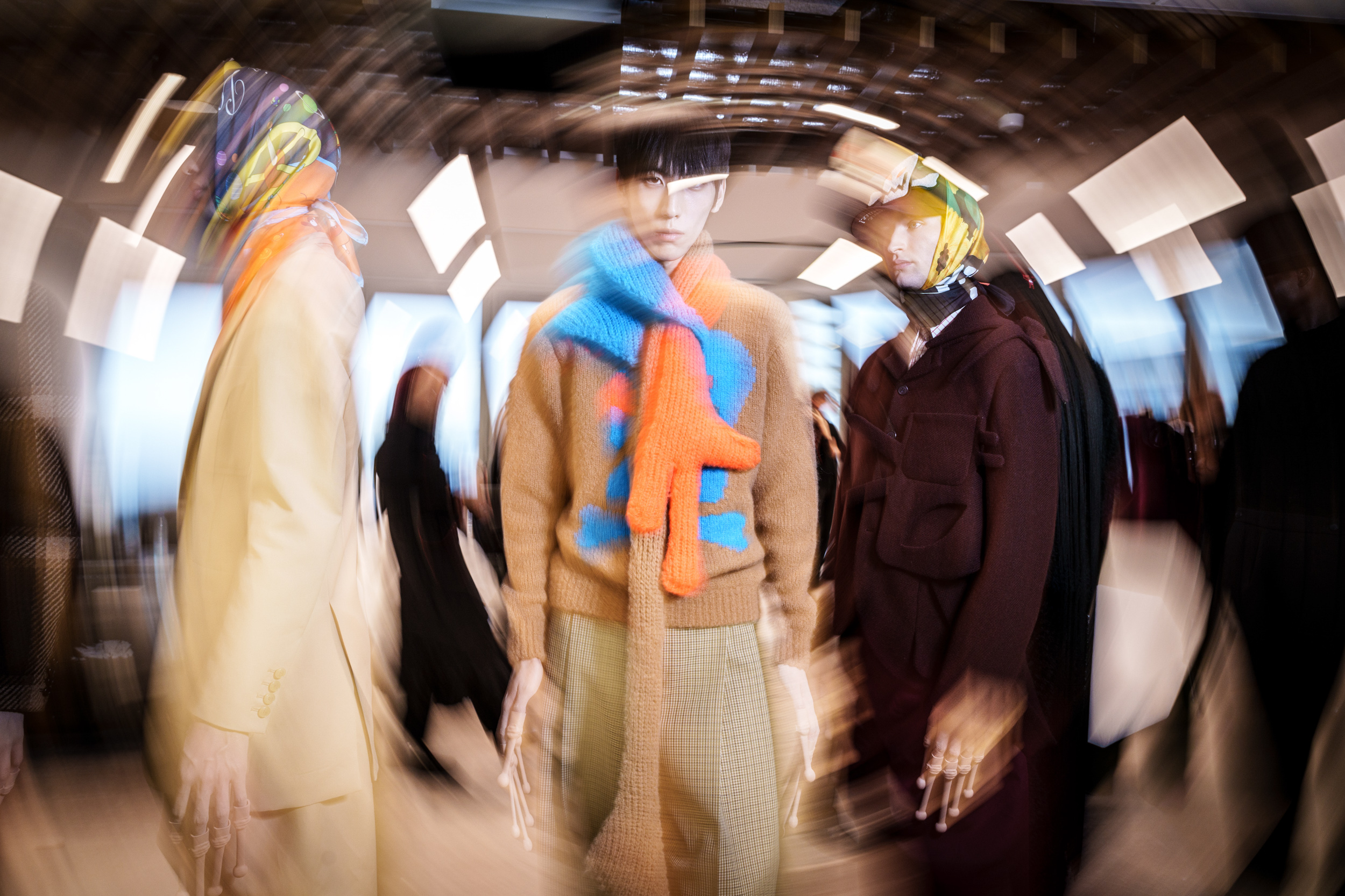 Walter Van Beirendonck Fall 2025 Men’s Fashion Show Backstage