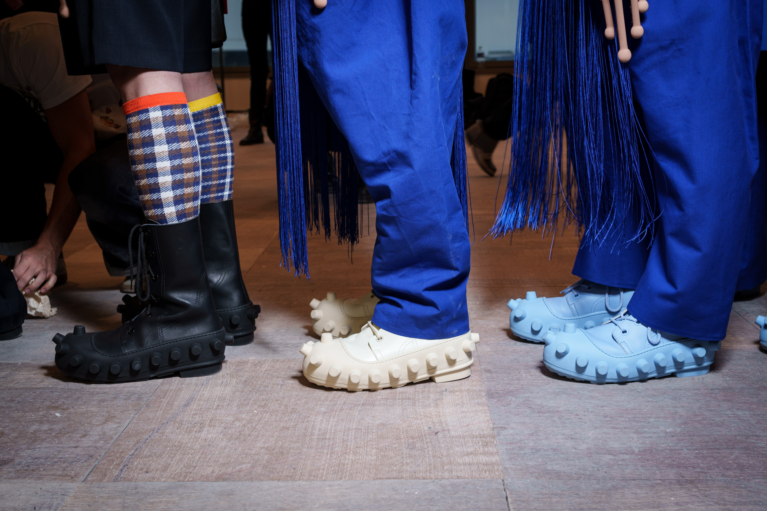 Walter Van Beirendonck Fall 2025 Men’s Fashion Show Backstage