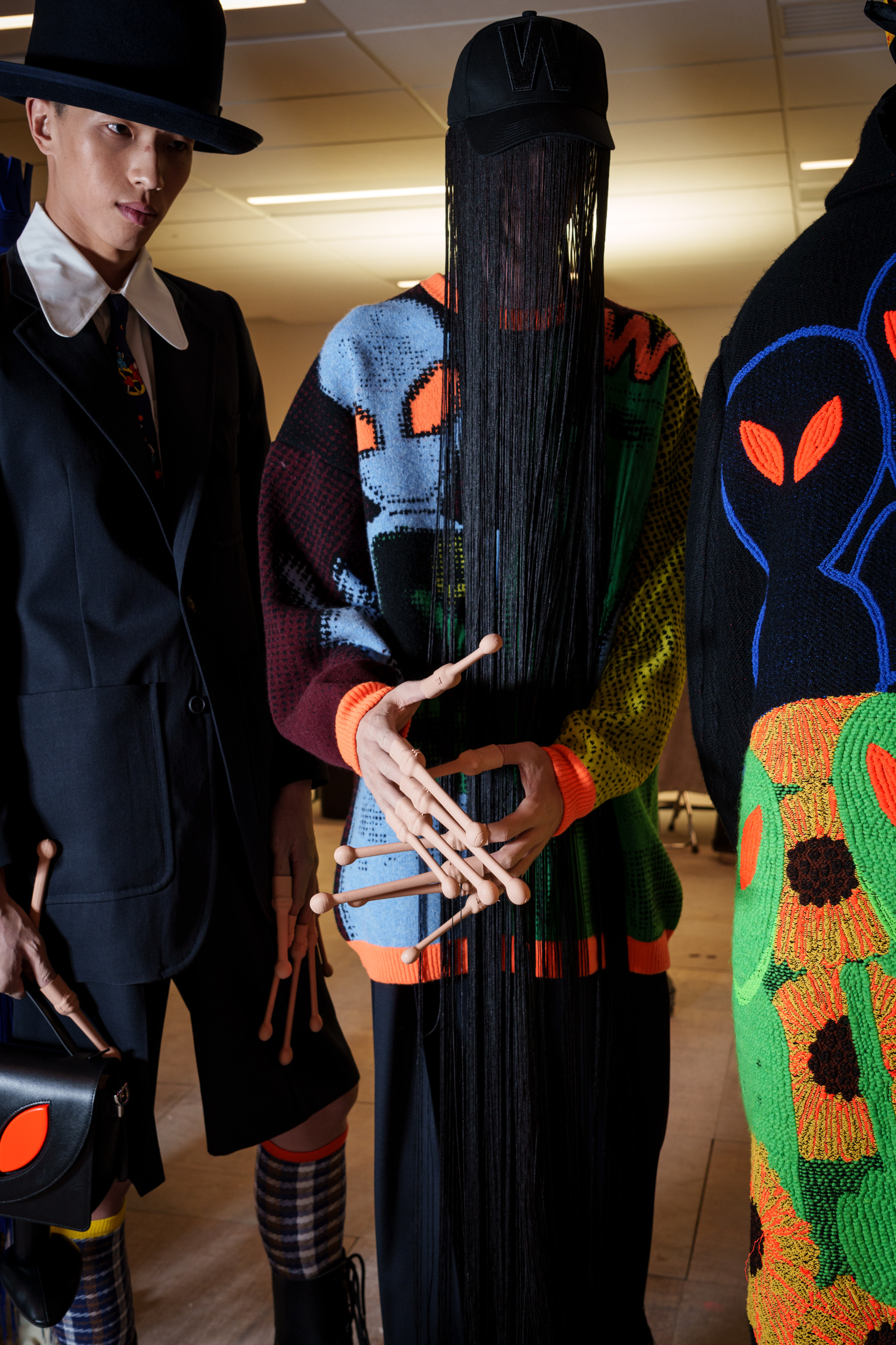 Walter Van Beirendonck Fall 2025 Men’s Fashion Show Backstage