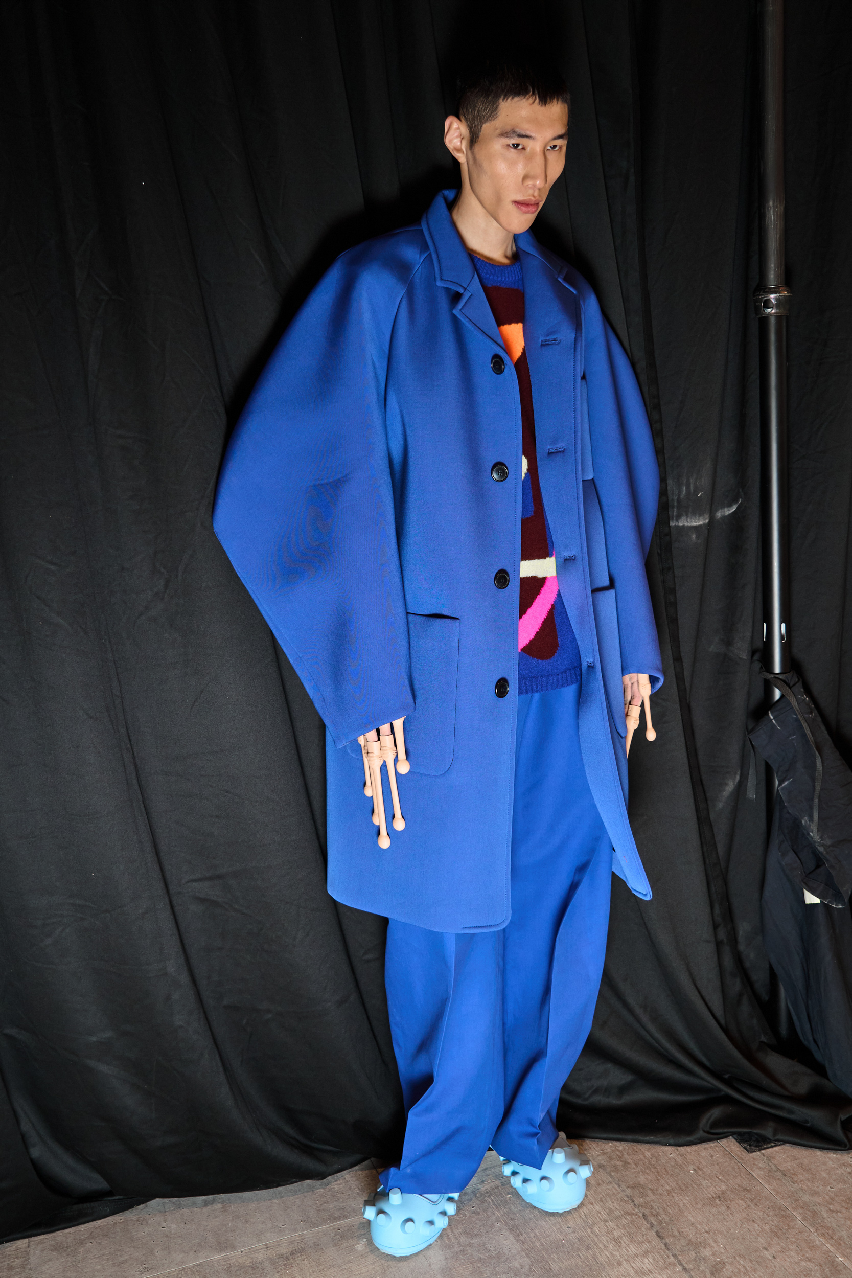 Walter Van Beirendonck Fall 2025 Men’s Fashion Show Backstage