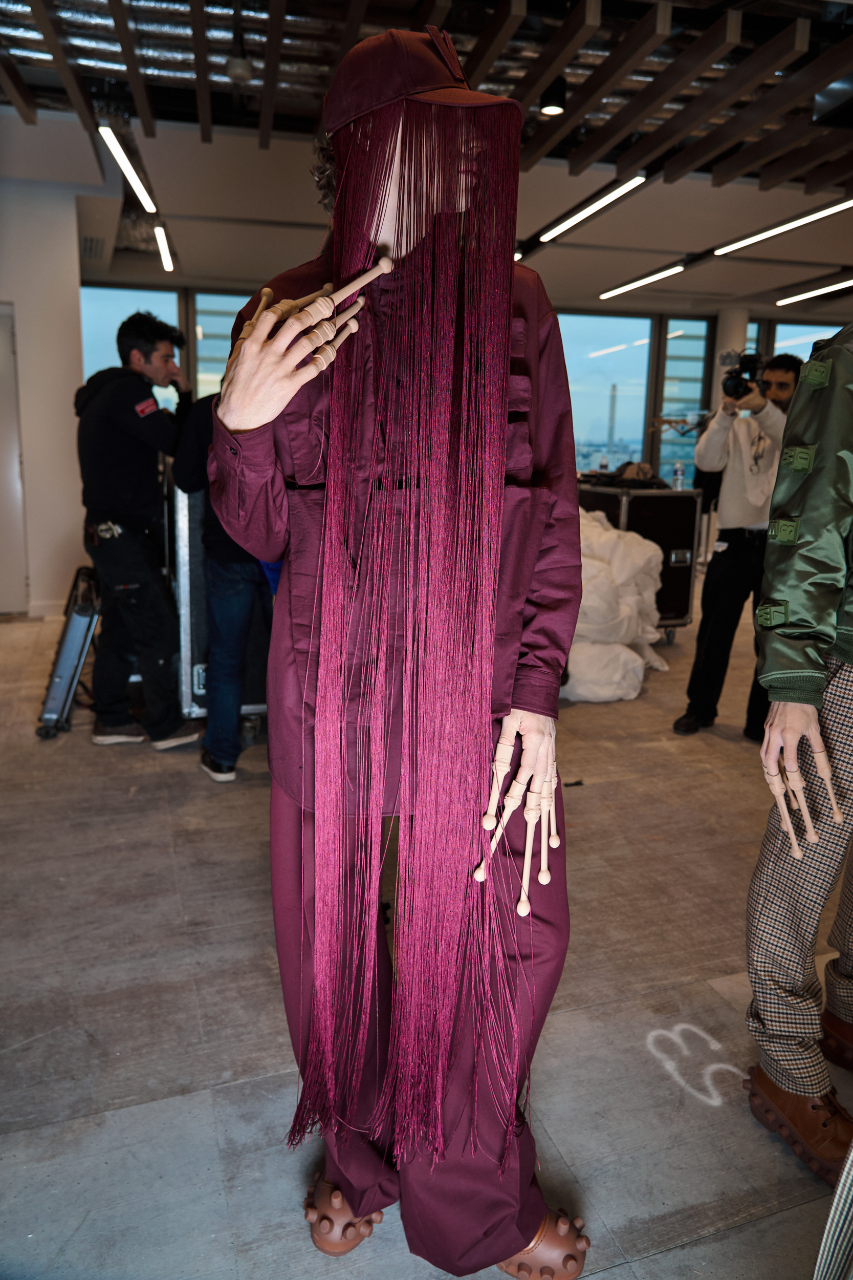 Walter Van Beirendonck Fall 2025 Men’s Fashion Show Backstage