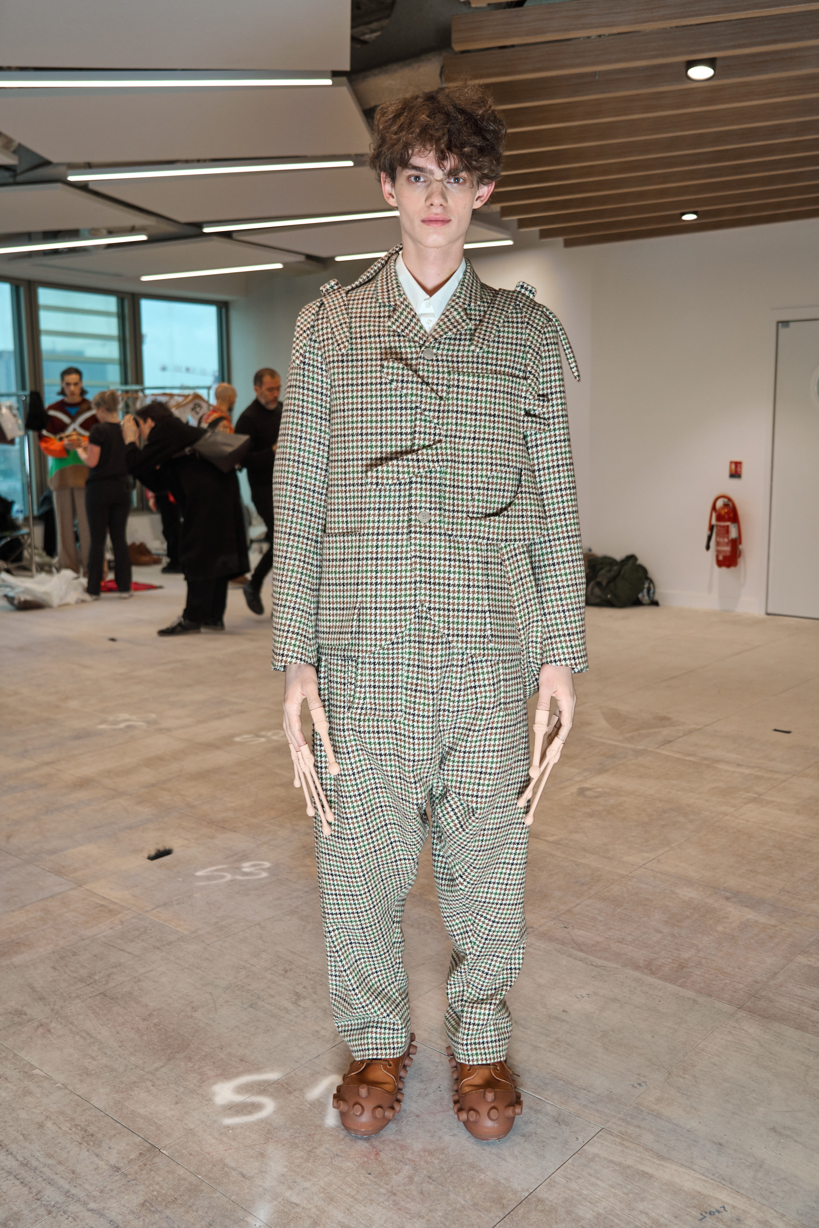 Walter Van Beirendonck Fall 2025 Men’s Fashion Show Backstage