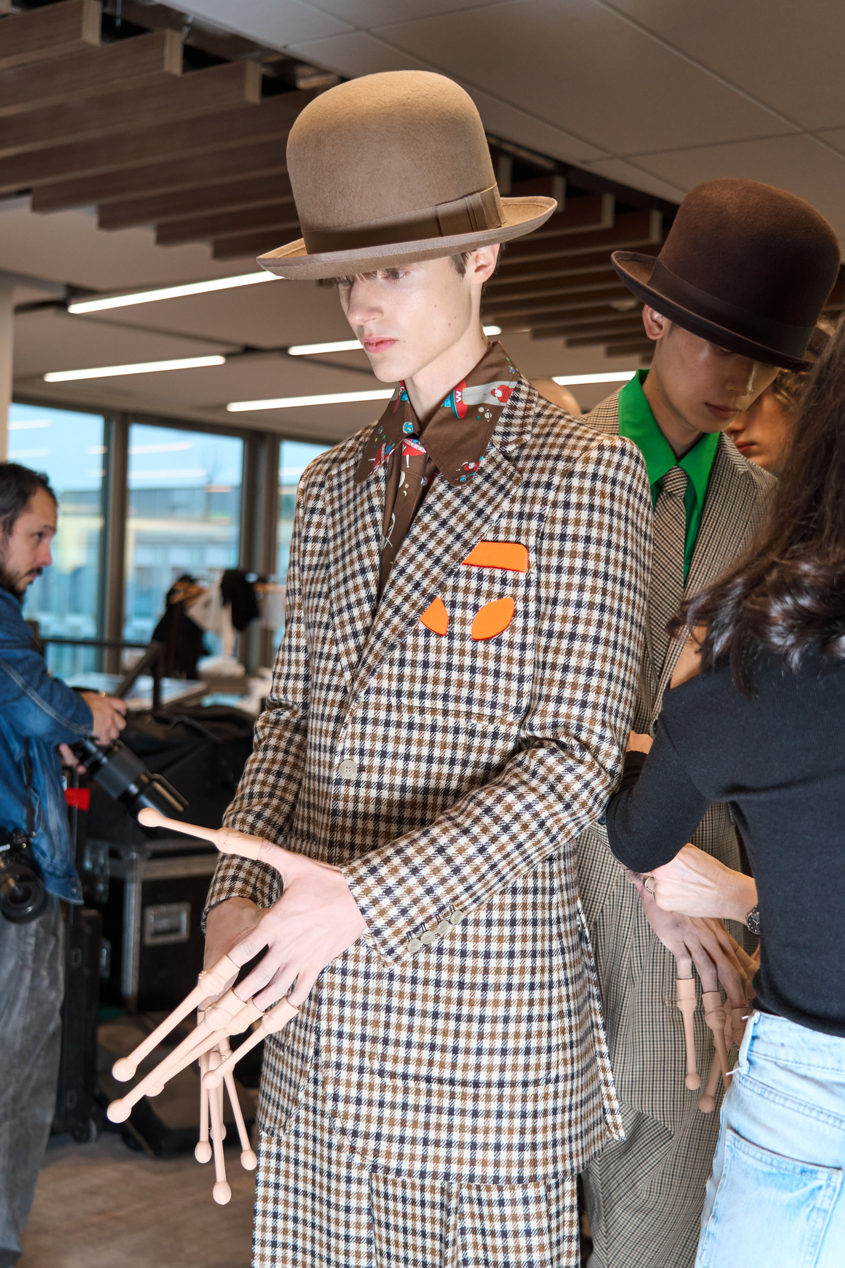 Walter Van Beirendonck Fall 2025 Men’s Fashion Show Backstage