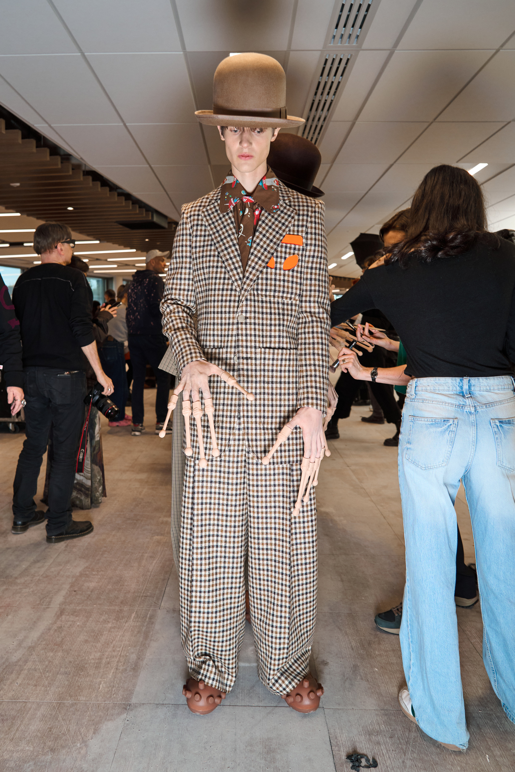 Walter Van Beirendonck Fall 2025 Men’s Fashion Show Backstage