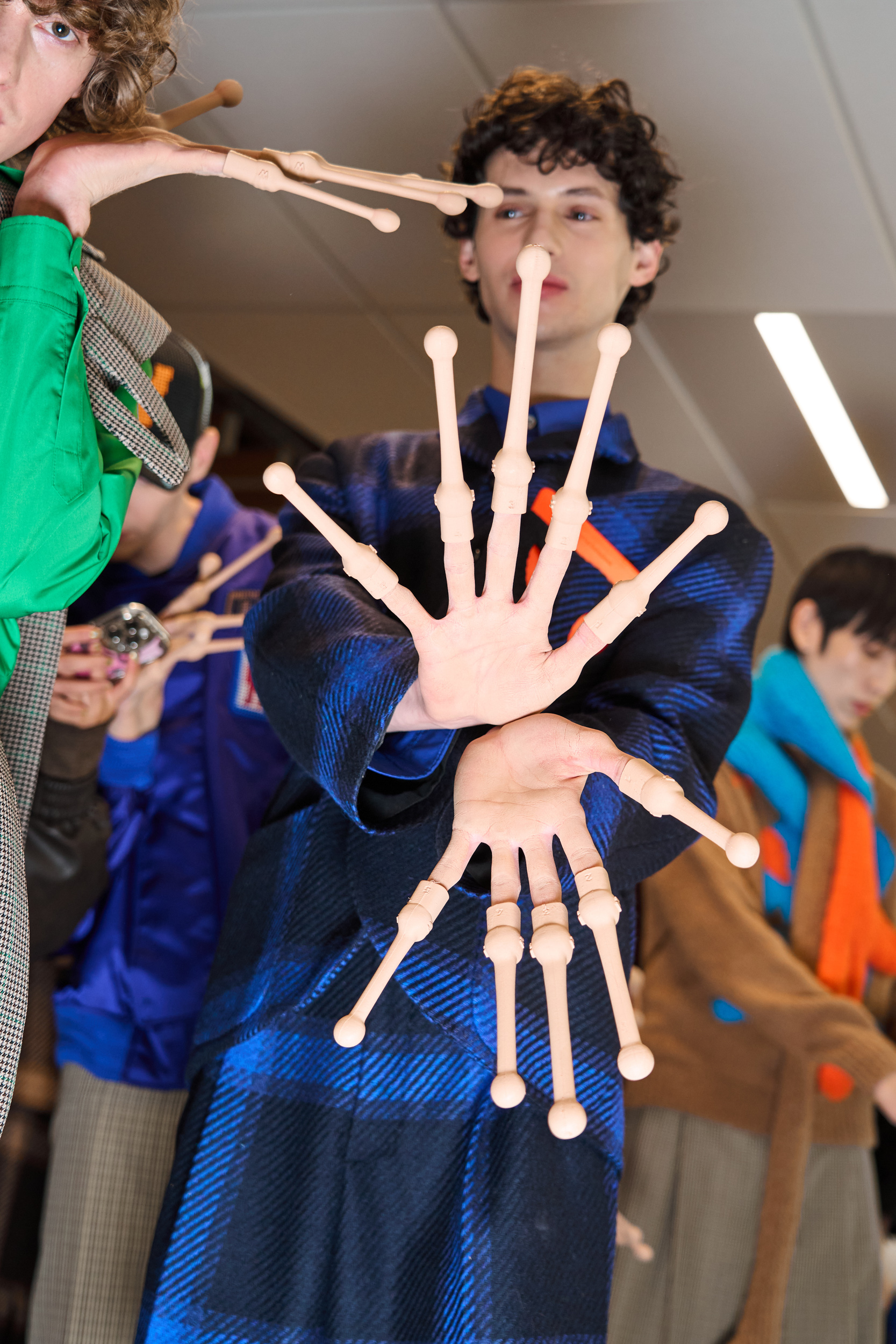 Walter Van Beirendonck Fall 2025 Men’s Fashion Show Backstage