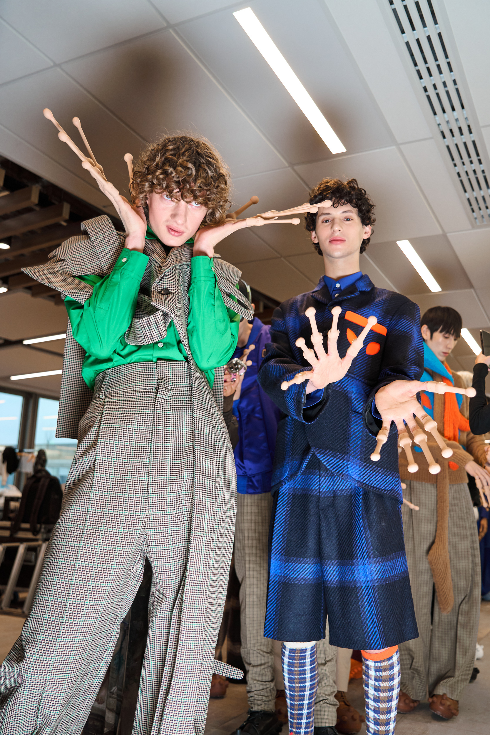 Walter Van Beirendonck Fall 2025 Men’s Fashion Show Backstage