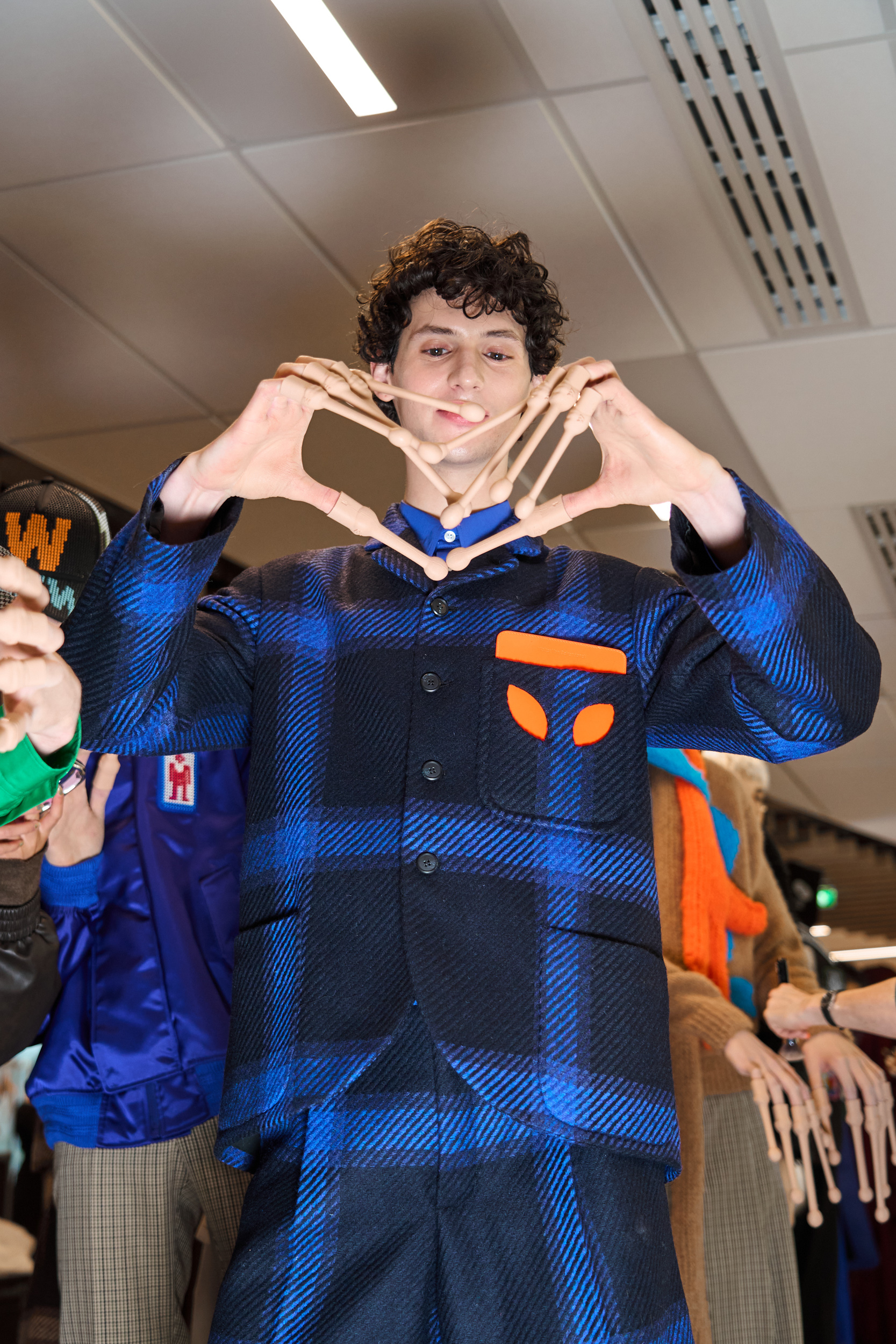 Walter Van Beirendonck Fall 2025 Men’s Fashion Show Backstage