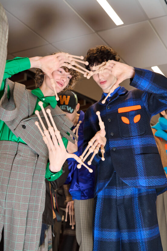 Walter Van Beirendonck Fall 2025 Men’s Fashion Show Backstage