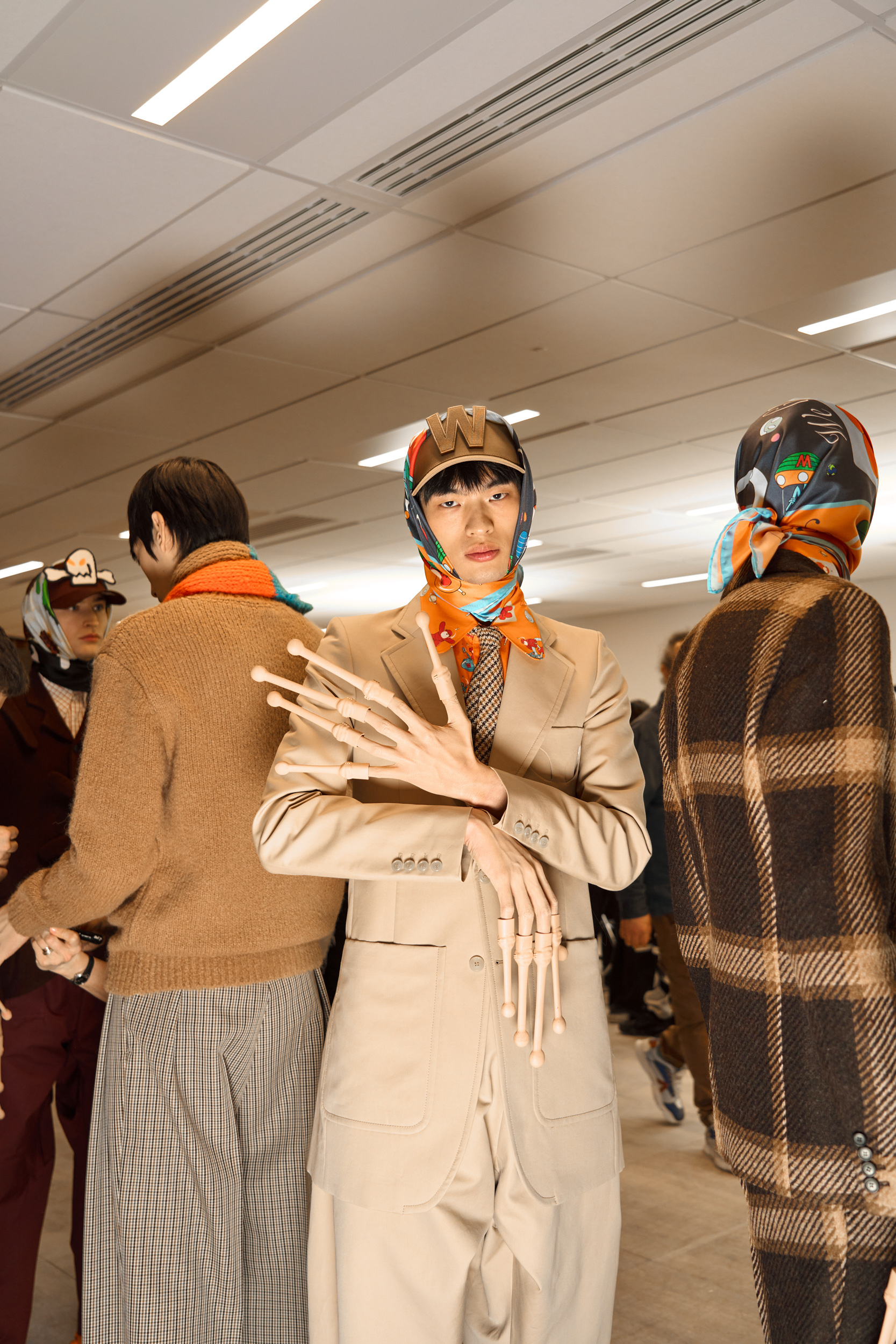 Walter Van Beirendonck Fall 2025 Men’s Fashion Show Backstage