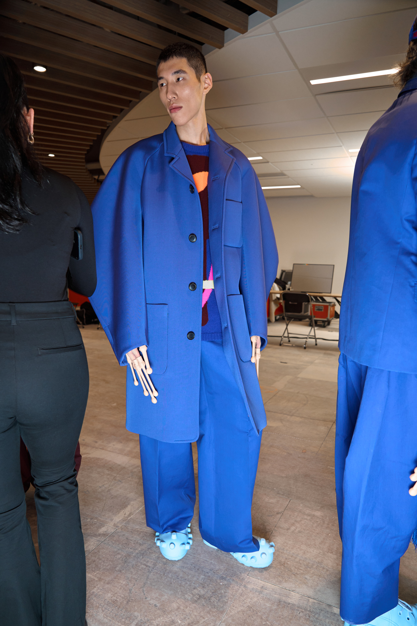 Walter Van Beirendonck Fall 2025 Men’s Fashion Show Backstage