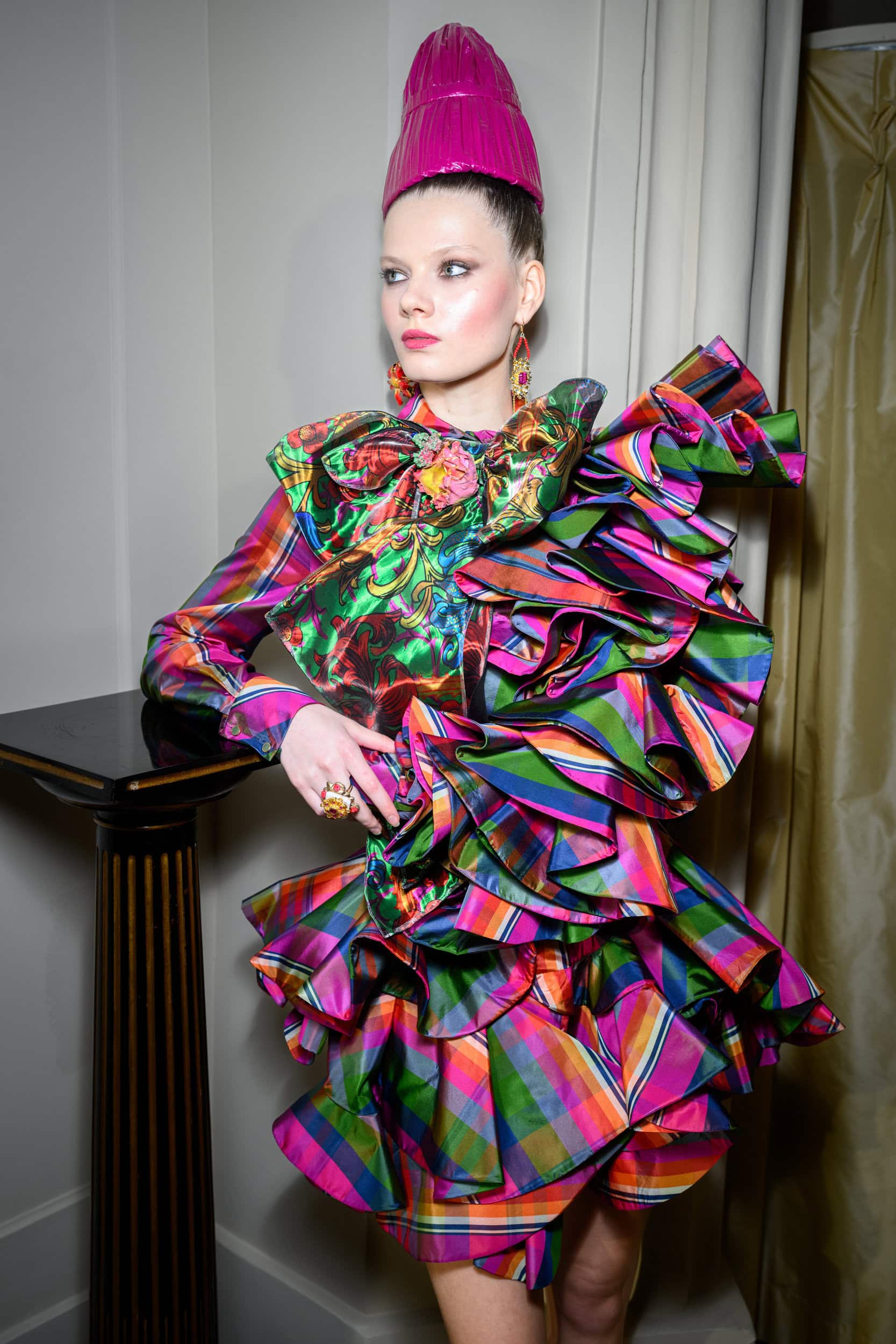 Rvdk Ronald Van Der Kemp Spring 2025 Couture Fashion Show Backstage