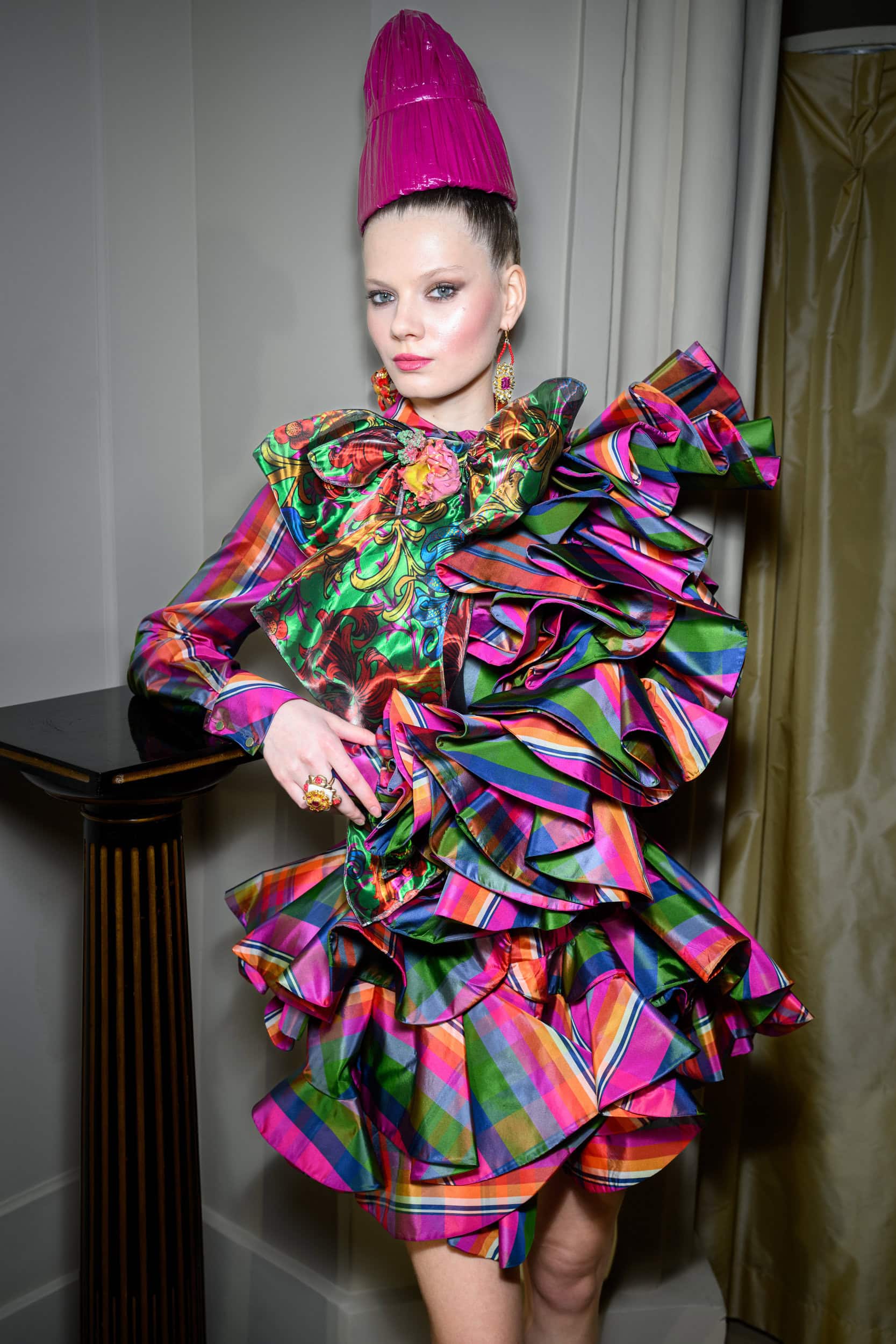 Rvdk Ronald Van Der Kemp Spring 2025 Couture Fashion Show Backstage