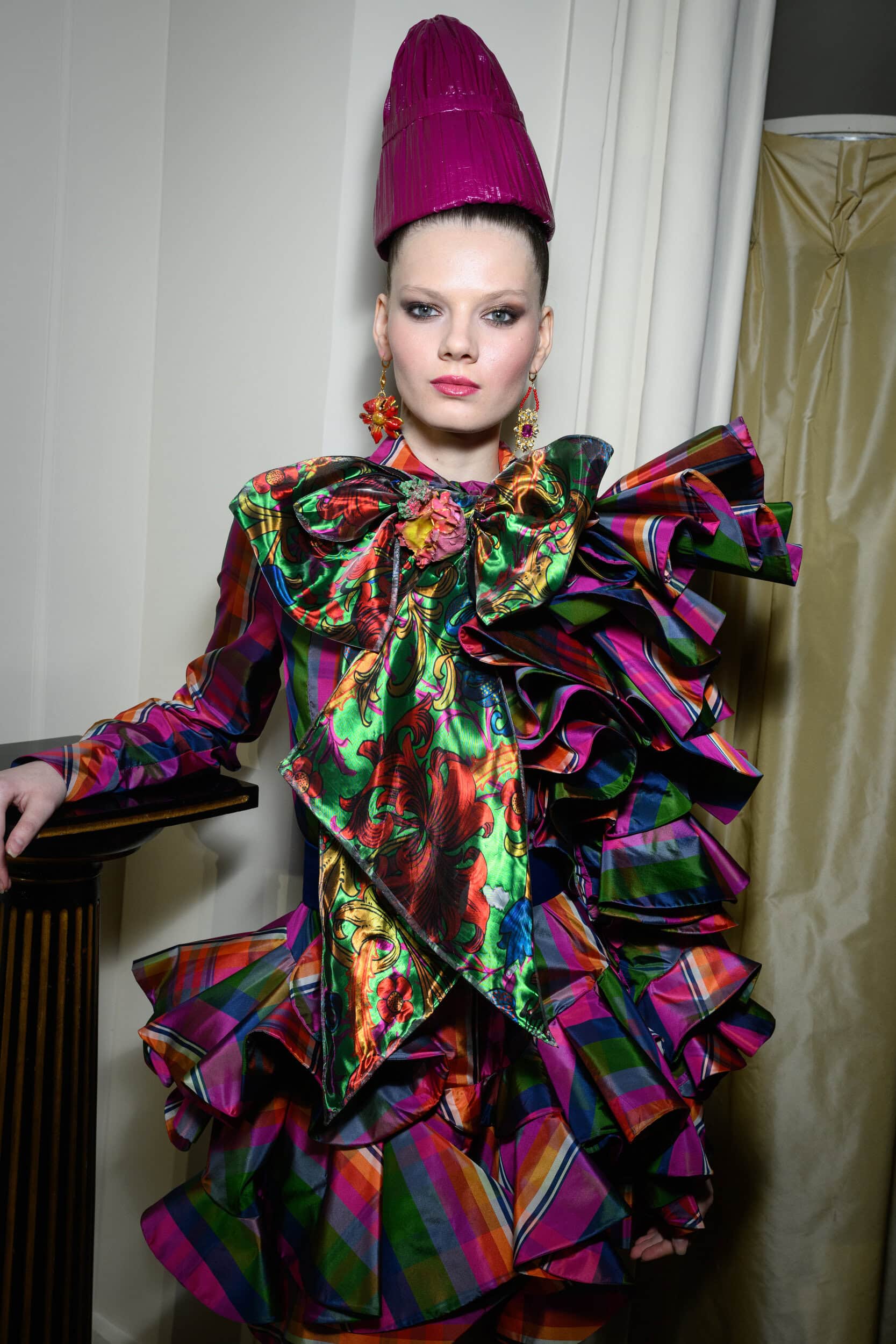 Rvdk Ronald Van Der Kemp Spring 2025 Couture Fashion Show Backstage