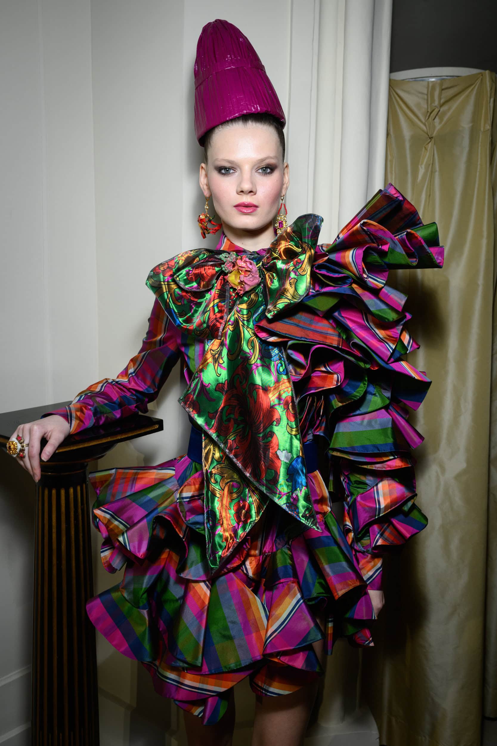 Rvdk Ronald Van Der Kemp Spring 2025 Couture Fashion Show Backstage