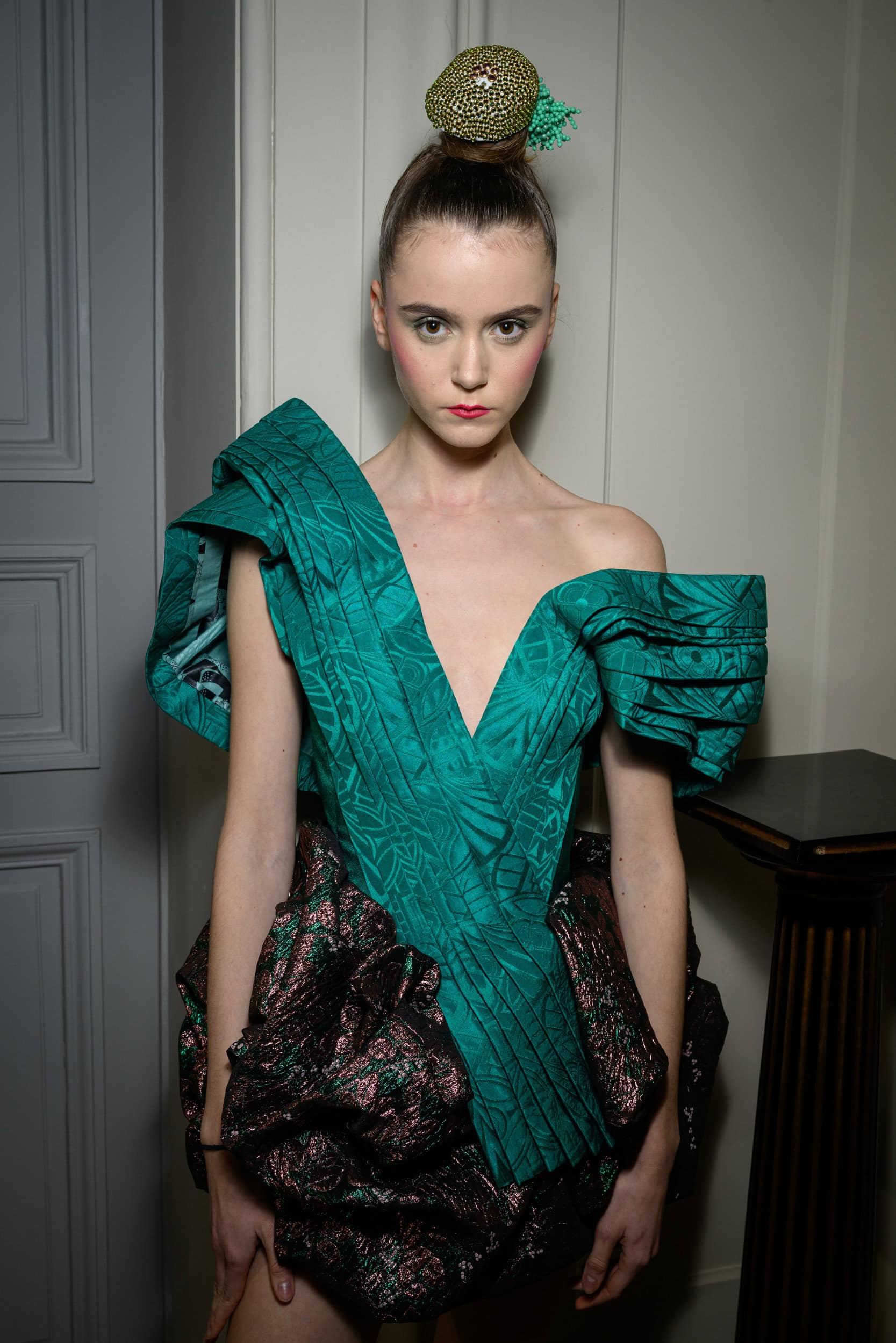 Rvdk Ronald Van Der Kemp Spring 2025 Couture Fashion Show Backstage