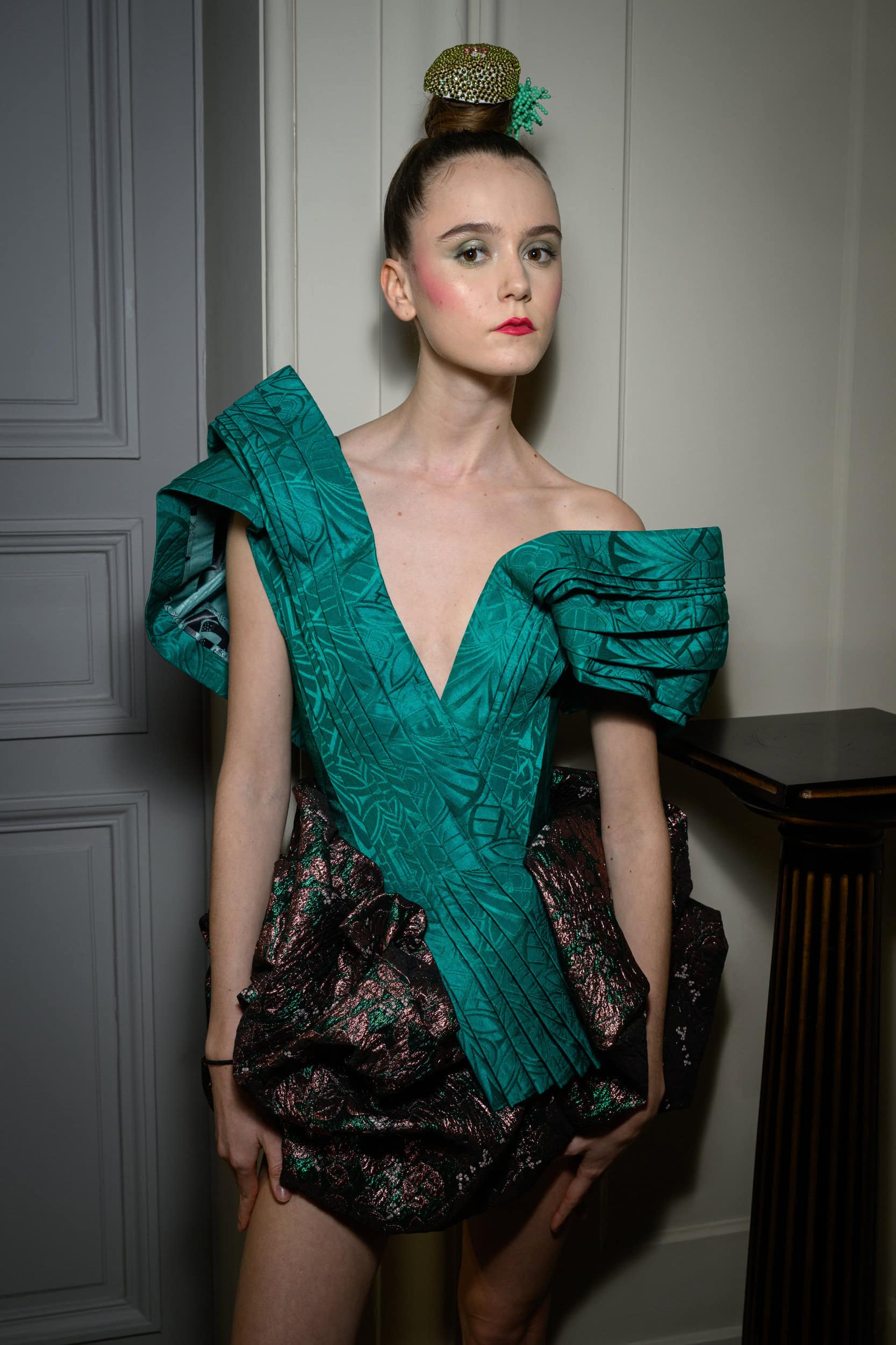 Rvdk Ronald Van Der Kemp Spring 2025 Couture Fashion Show Backstage