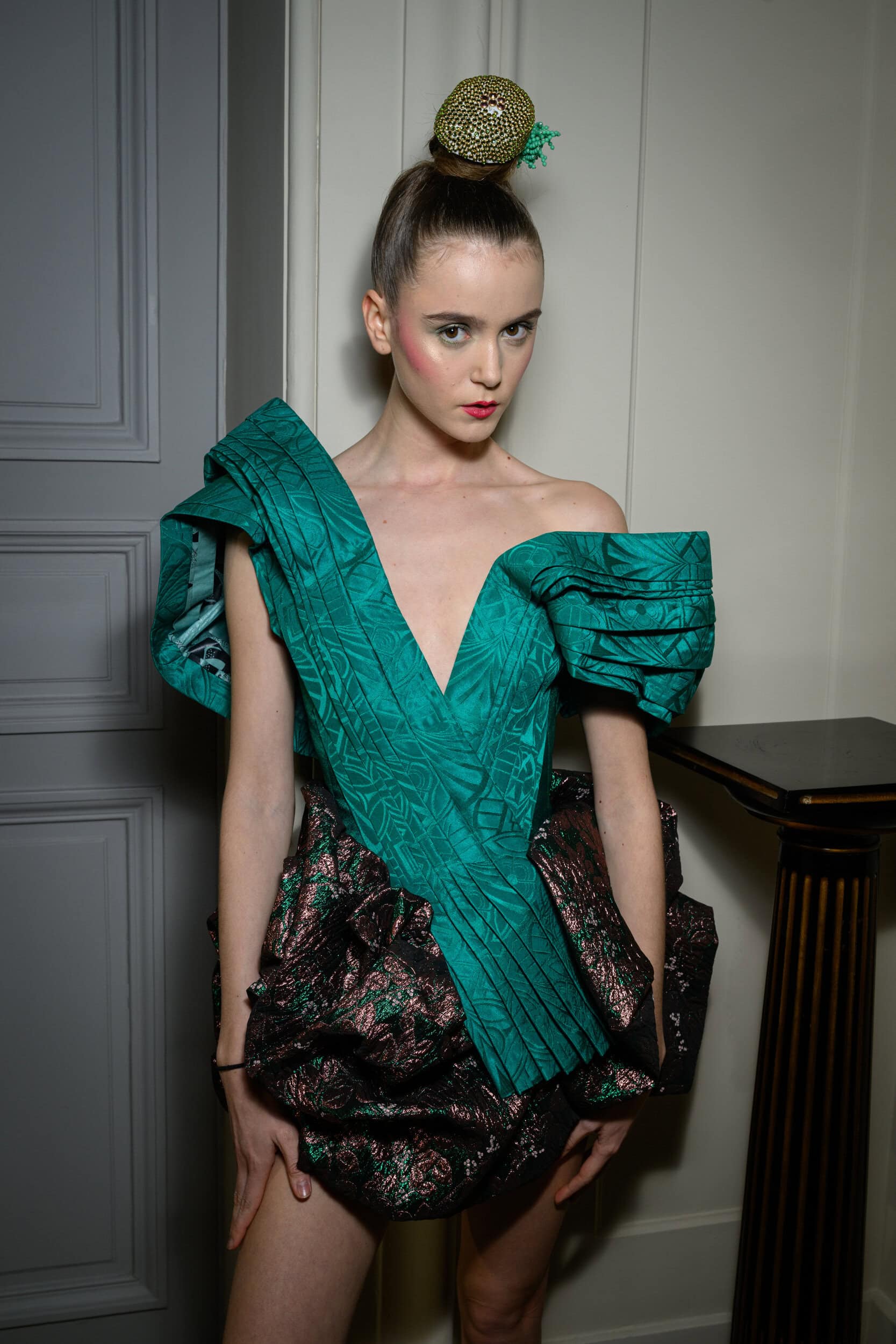 Rvdk Ronald Van Der Kemp Spring 2025 Couture Fashion Show Backstage