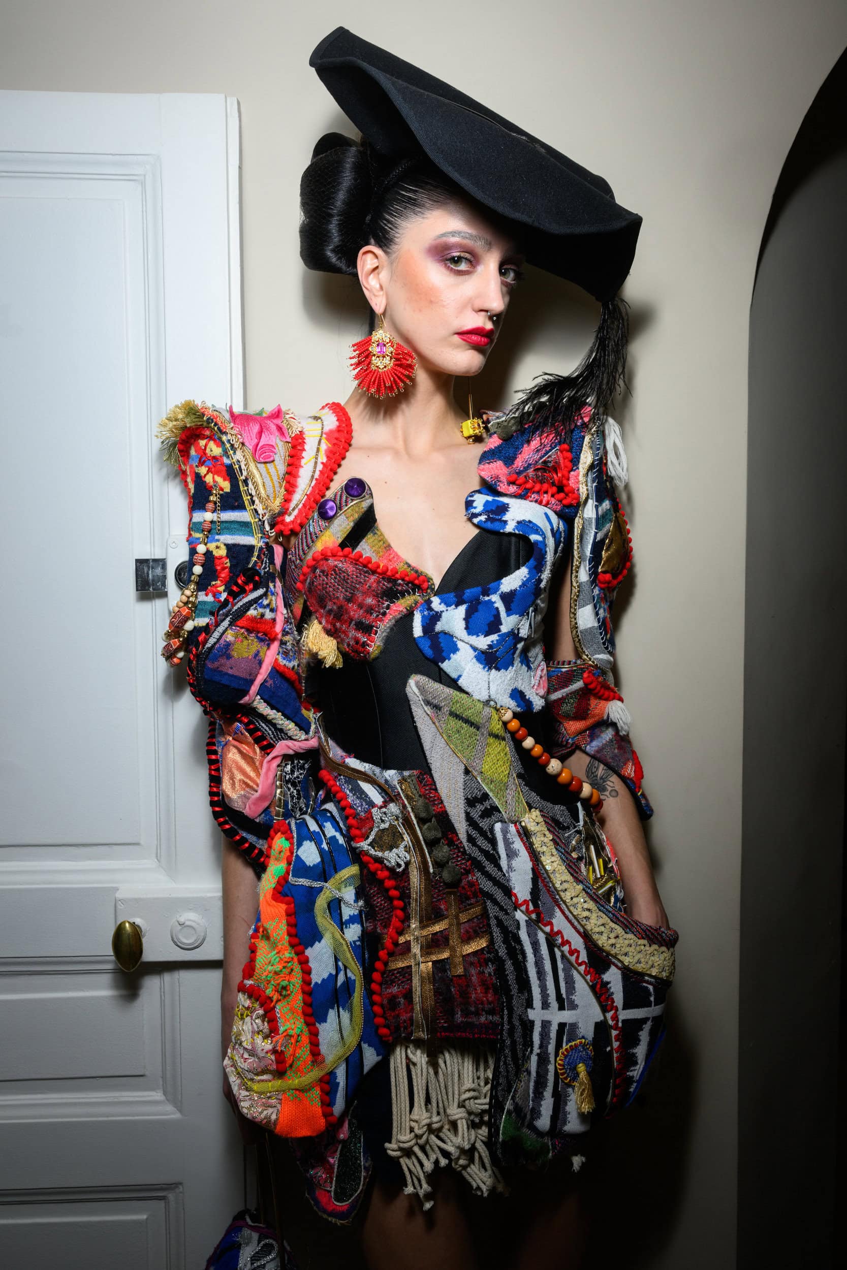 Rvdk Ronald Van Der Kemp Spring 2025 Couture Fashion Show Backstage