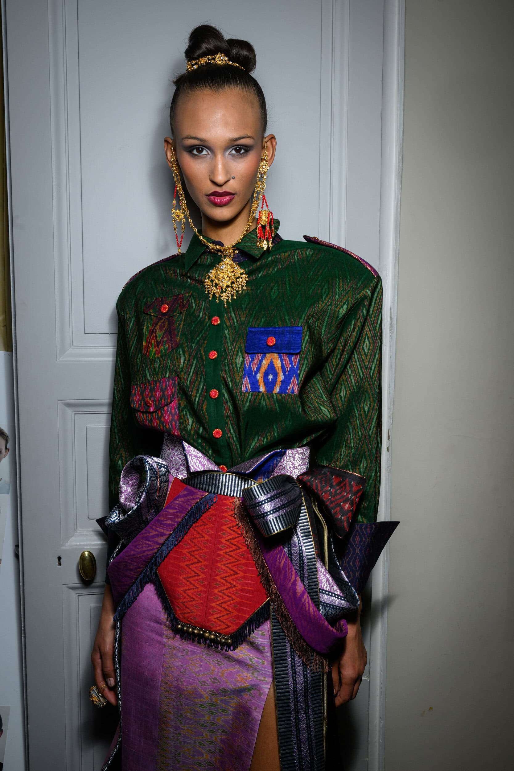 Rvdk Ronald Van Der Kemp Spring 2025 Couture Fashion Show Backstage