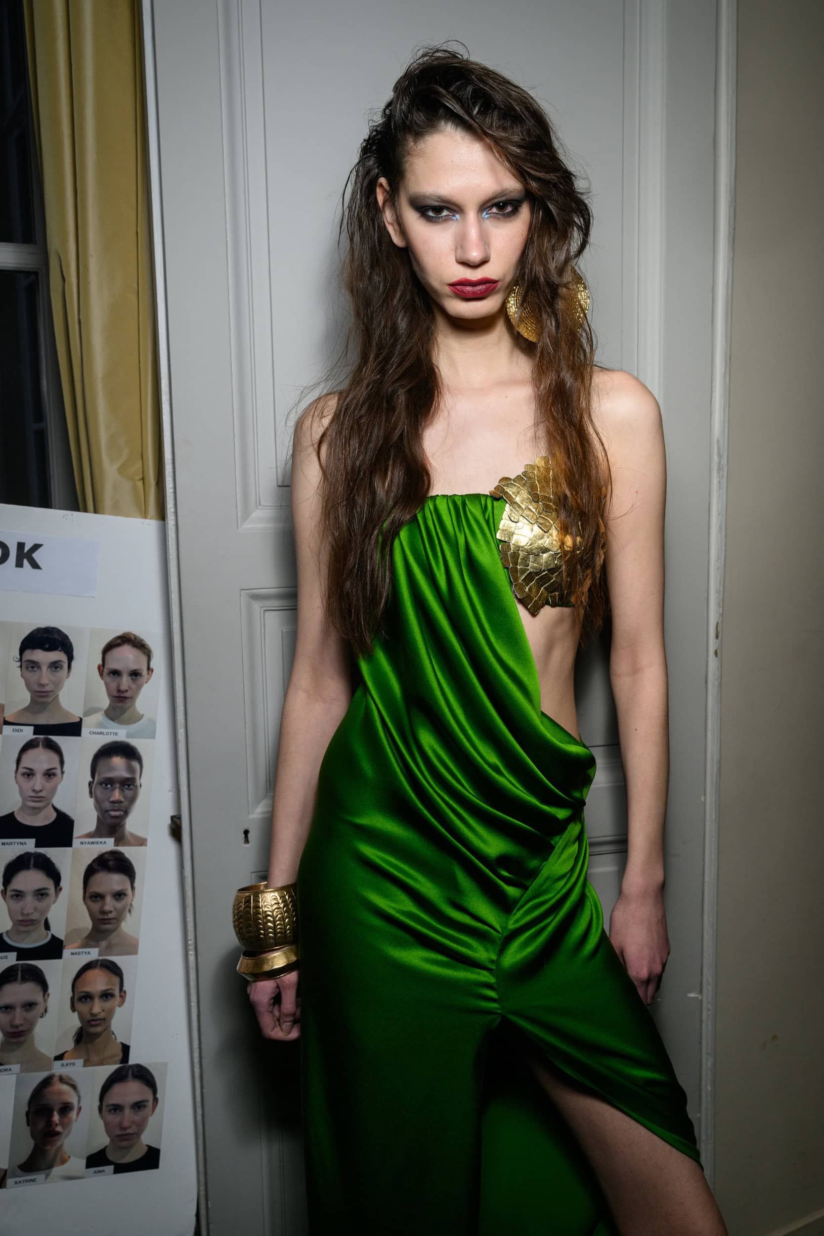 Rvdk Ronald Van Der Kemp Spring 2025 Couture Fashion Show Backstage