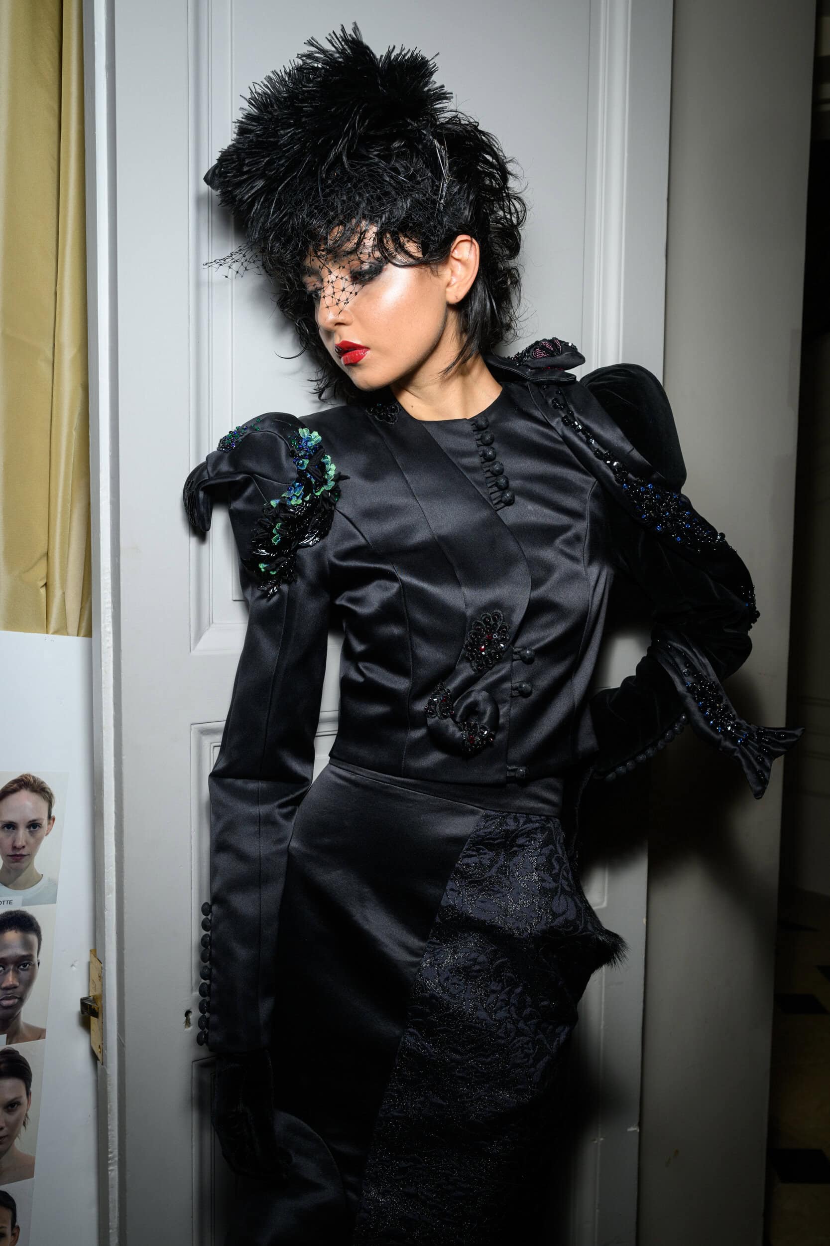 Rvdk Ronald Van Der Kemp Spring 2025 Couture Fashion Show Backstage