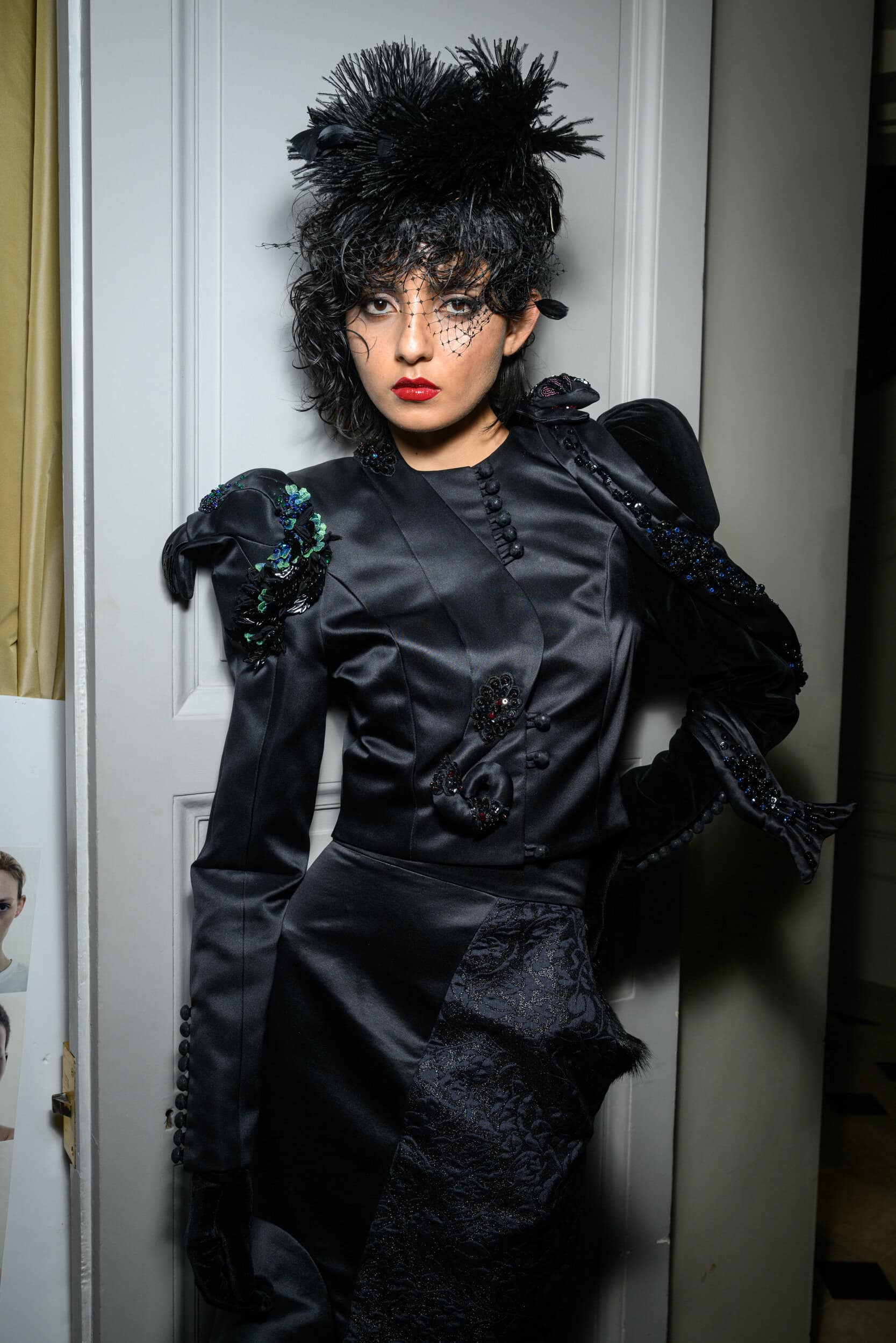 Rvdk Ronald Van Der Kemp Spring 2025 Couture Fashion Show Backstage