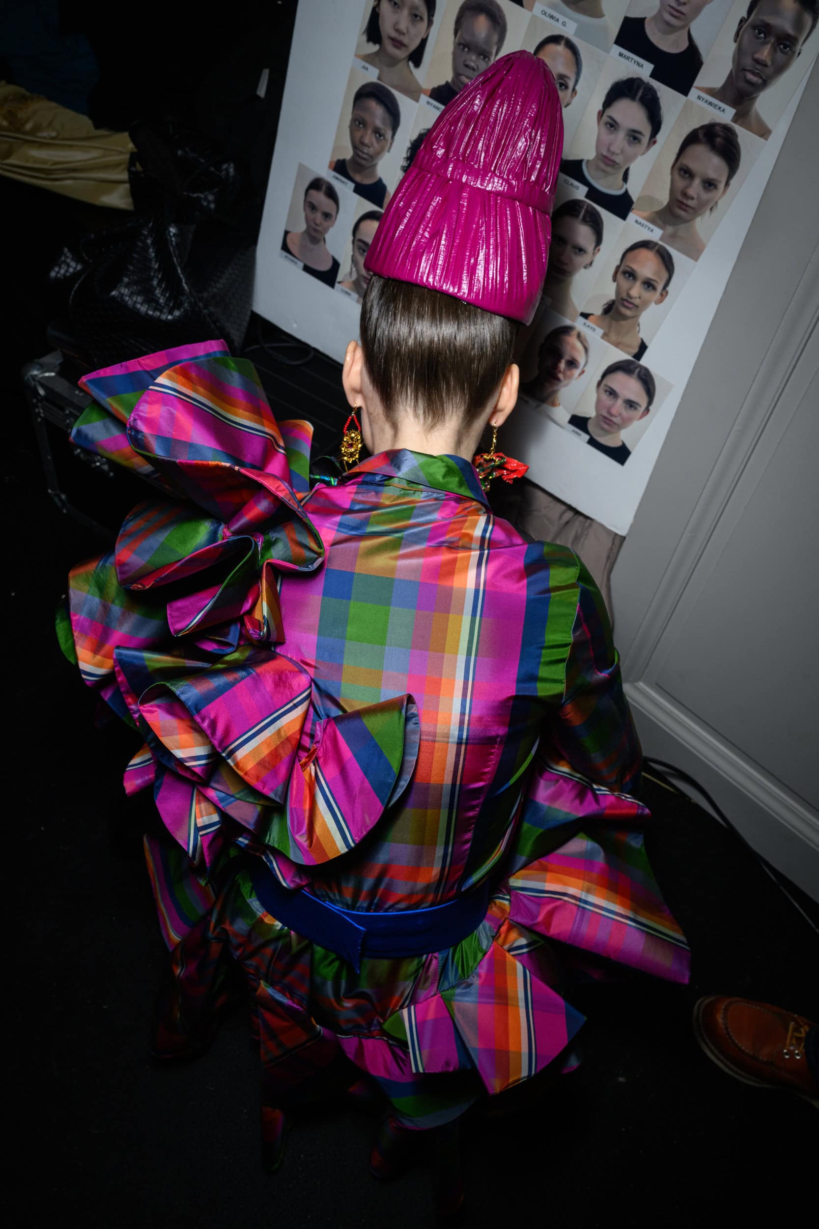 Rvdk Ronald Van Der Kemp Spring 2025 Couture Fashion Show Backstage