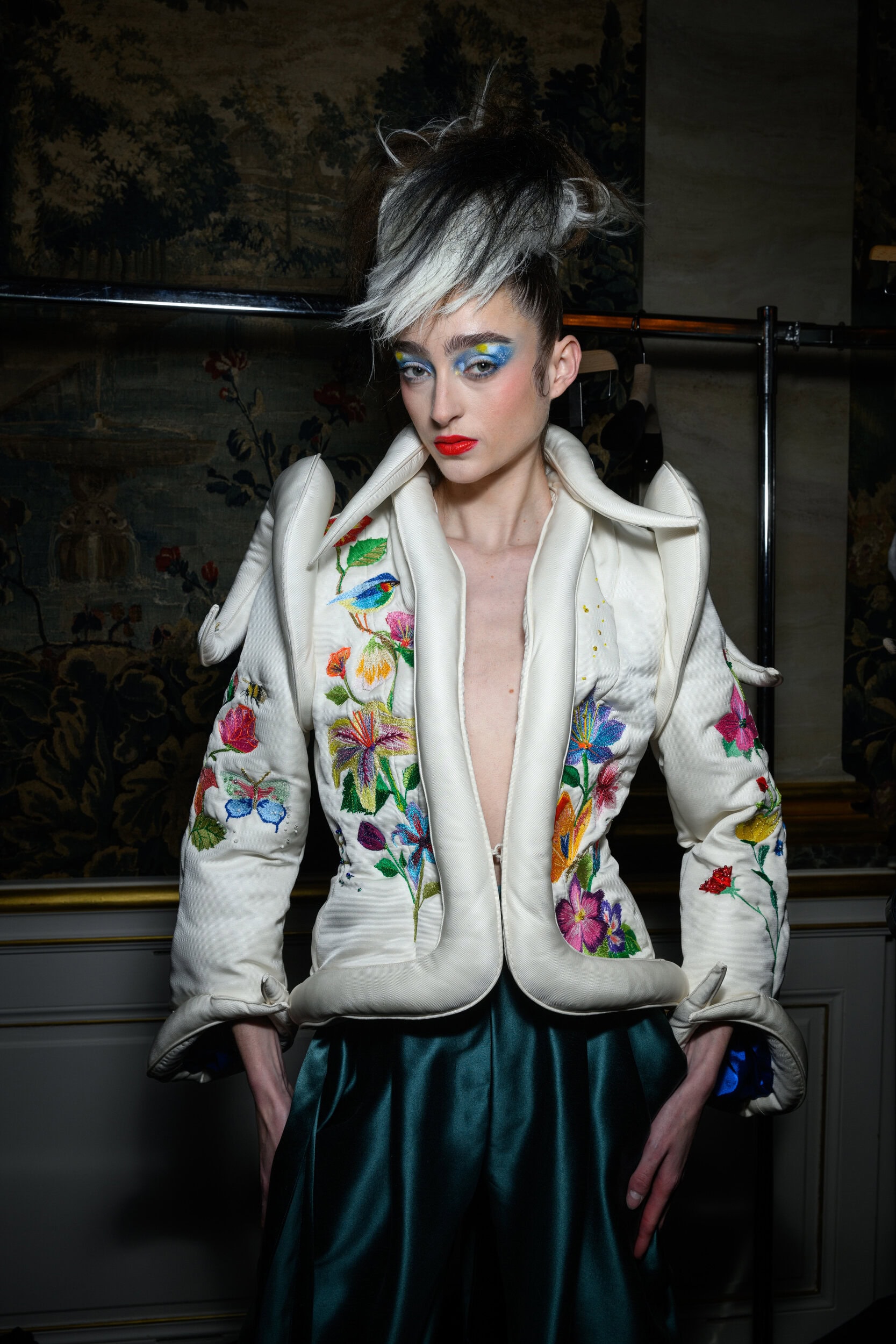 Rvdk Ronald Van Der Kemp Spring 2025 Couture Fashion Show Backstage