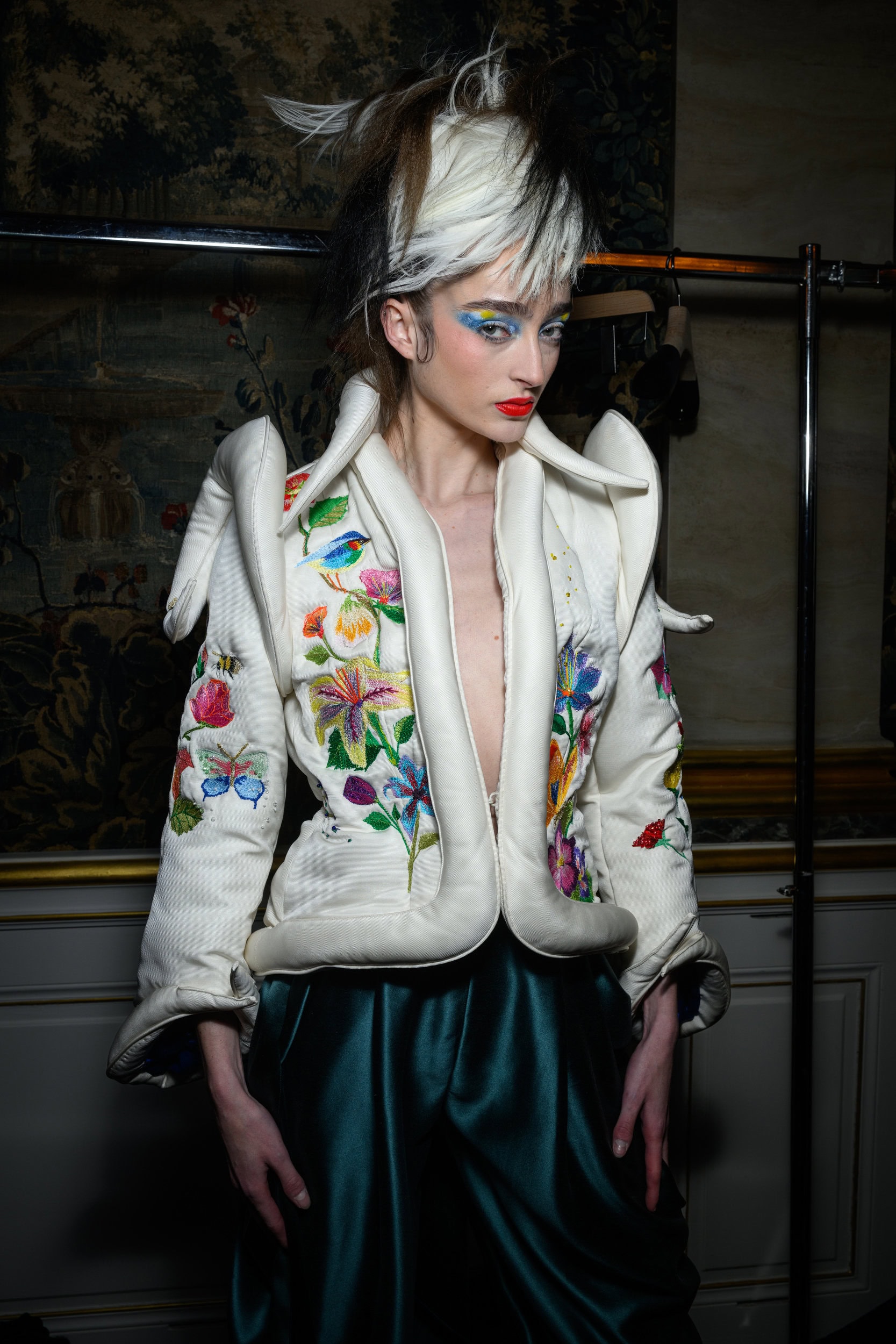 Rvdk Ronald Van Der Kemp Spring 2025 Couture Fashion Show Backstage