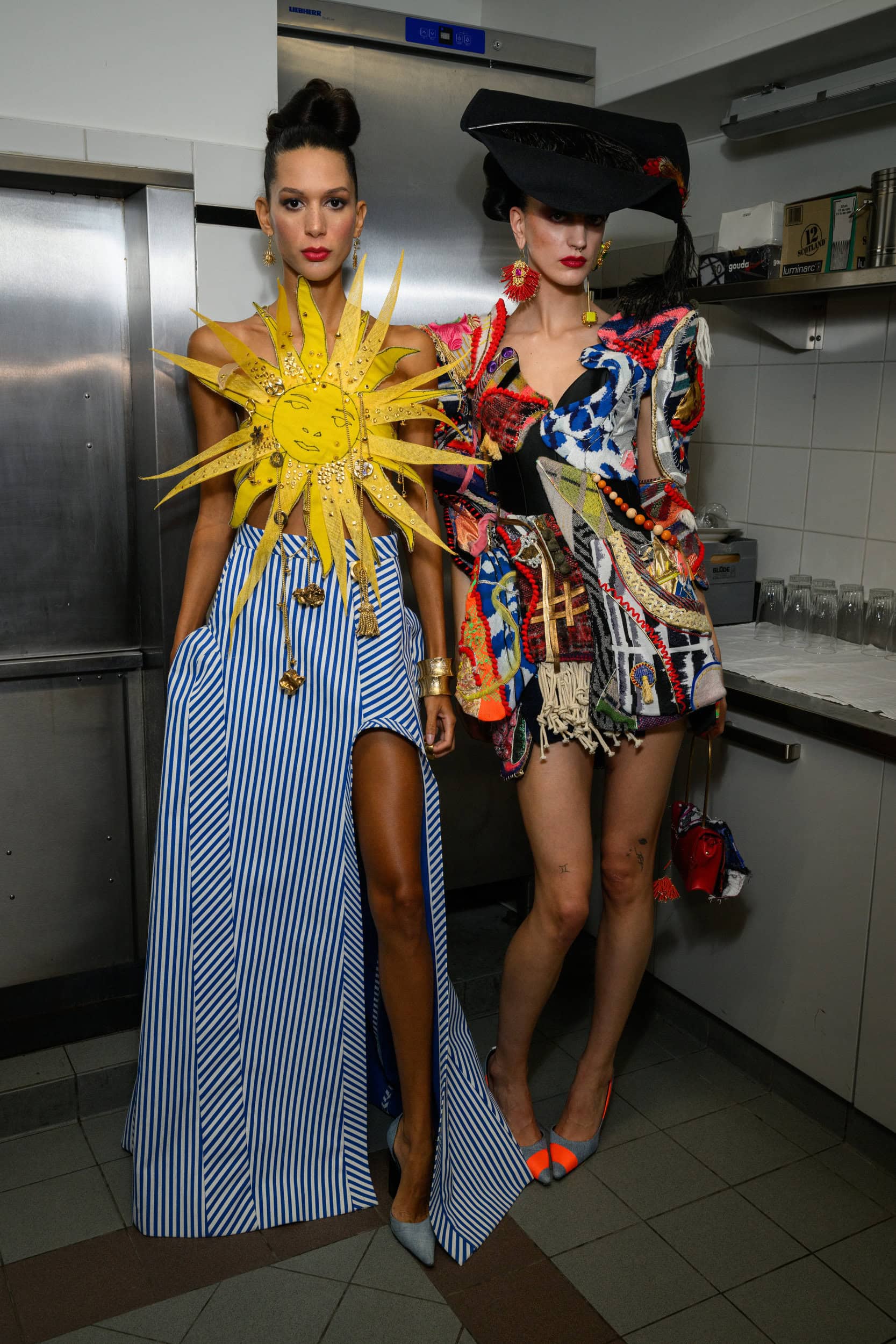 Rvdk Ronald Van Der Kemp Spring 2025 Couture Fashion Show Backstage