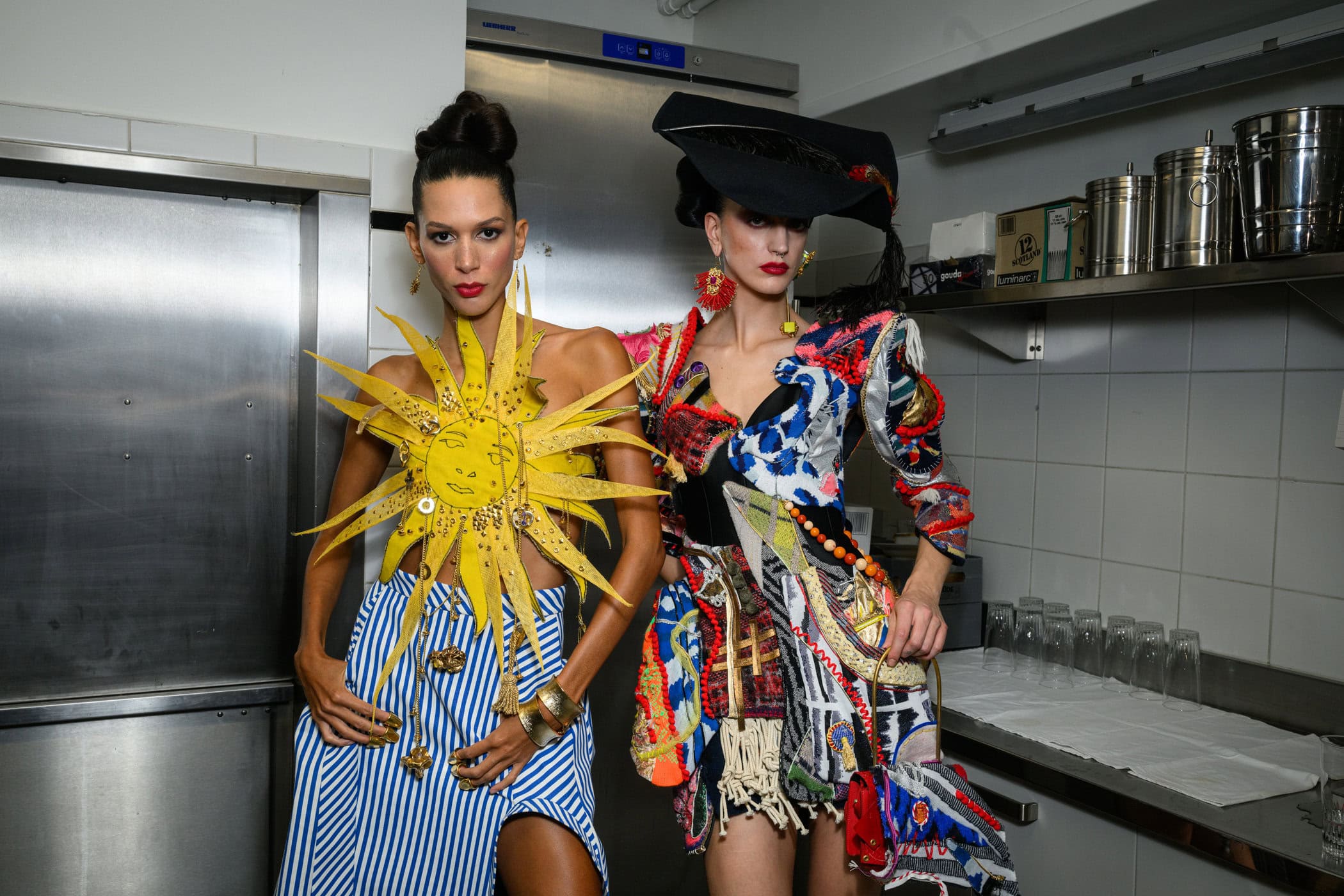 Rvdk Ronald Van Der Kemp Spring 2025 Couture Fashion Show Backstage