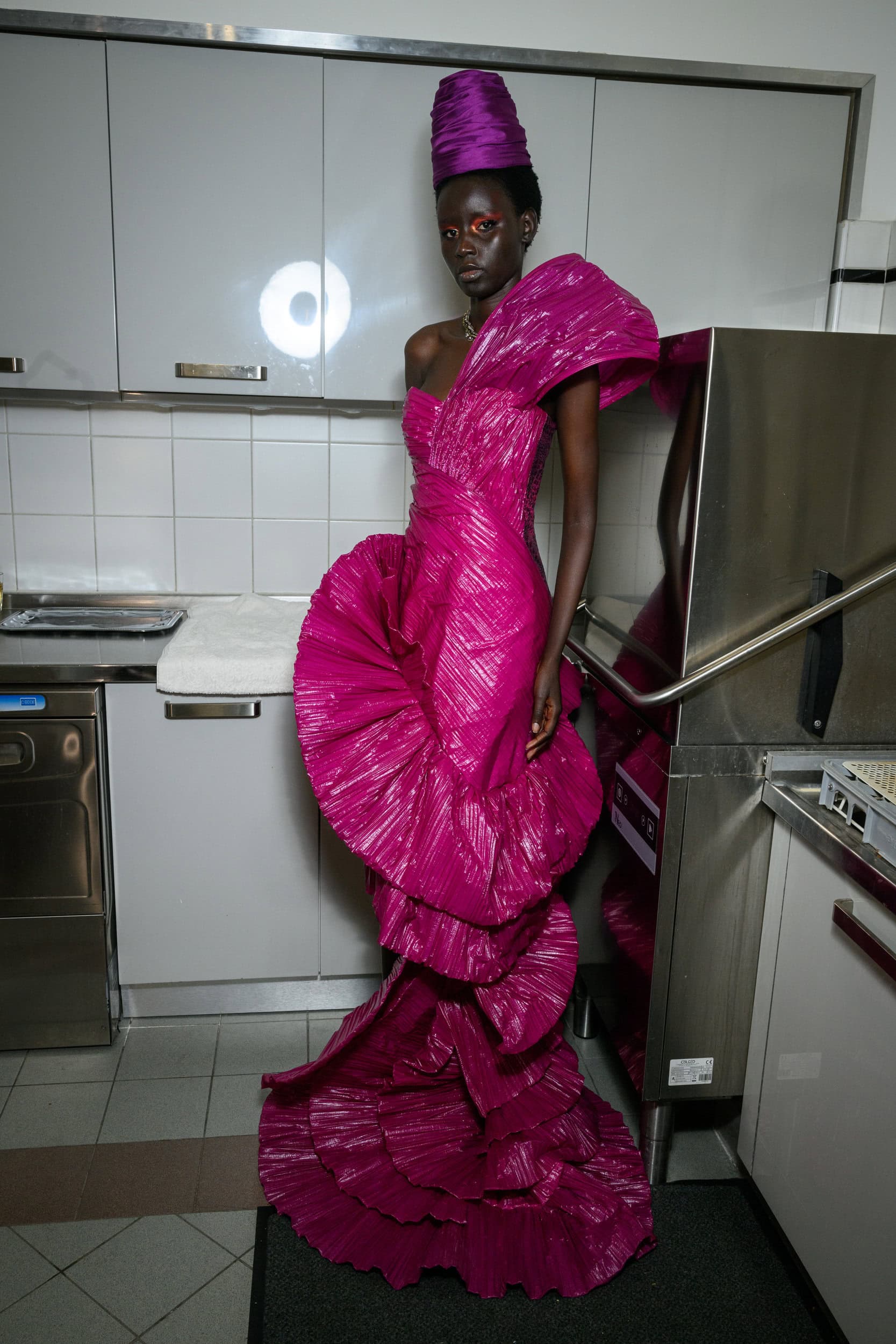 Rvdk Ronald Van Der Kemp Spring 2025 Couture Fashion Show Backstage